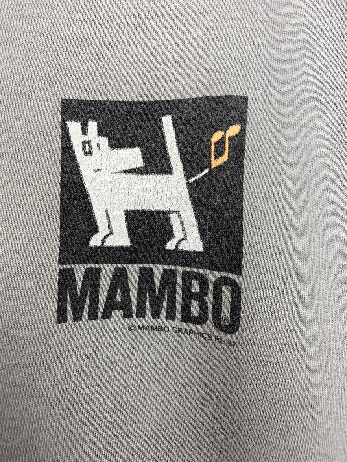 Vintage Vintage 1990 Mambo Dog T Shirt Tee Billabong Quicksilver Y2K Size US XL / EU 56 / 4 - 6 Thumbnail