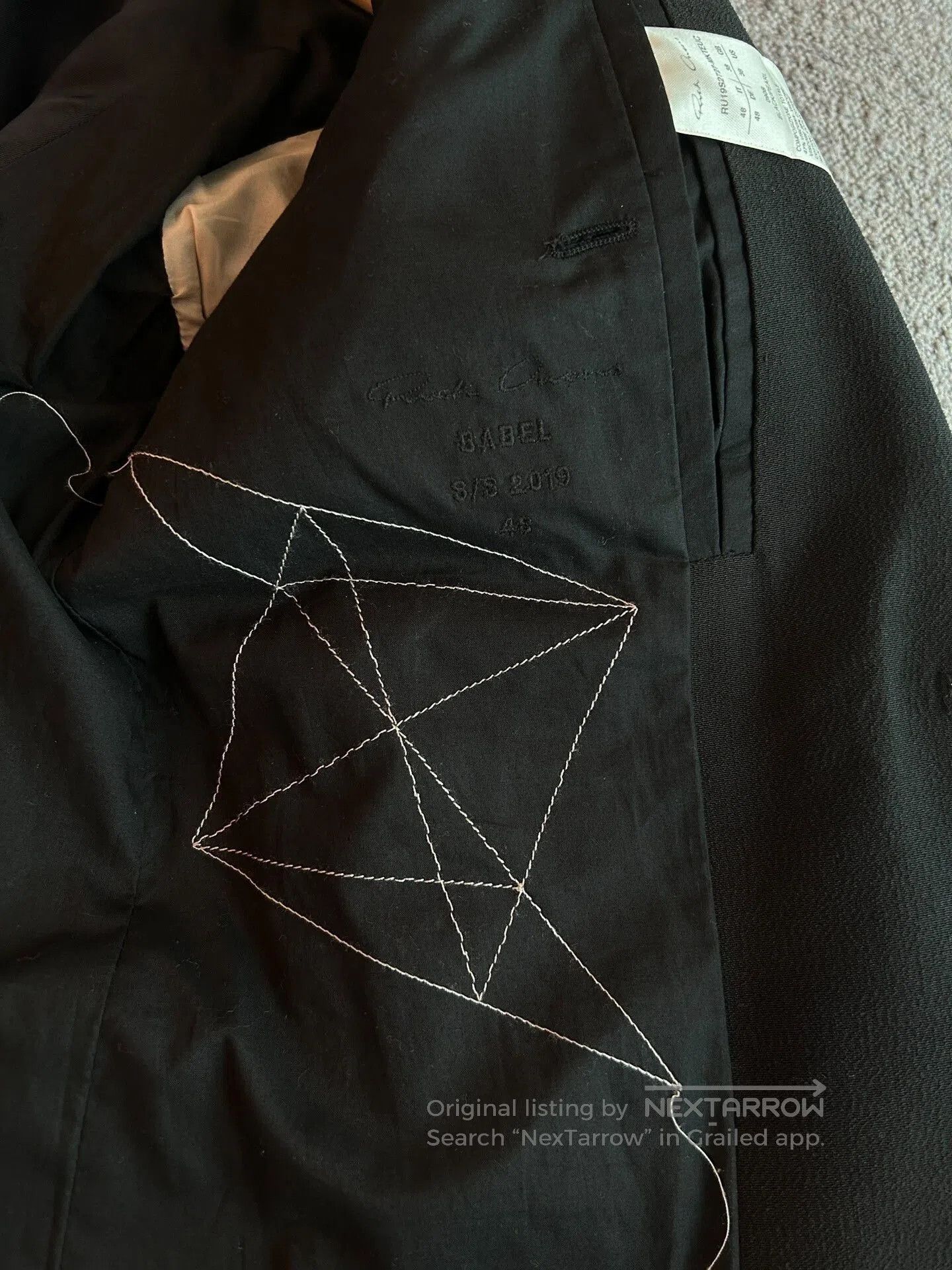 Rick Owens Rick Owens Black Suit Jacket. Size US M / EU 48-50 / 2 - 4 Thumbnail