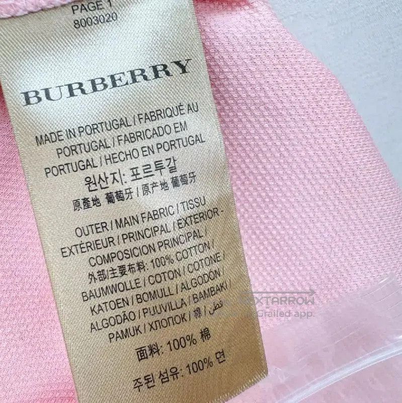 Burberry Burberry Pink Summer Men's T. Size US M / EU 48-50 / 2 - 4 Thumbnail
