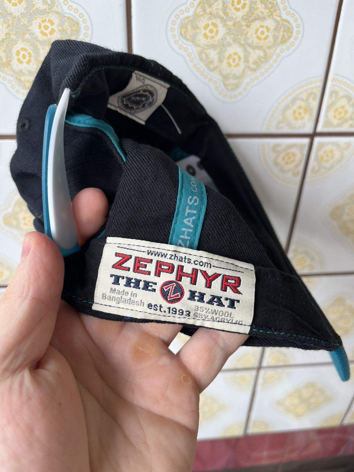 NHL Zephyr San Jose Sharks NFL cap Size ONE SIZE - 6 Thumbnail