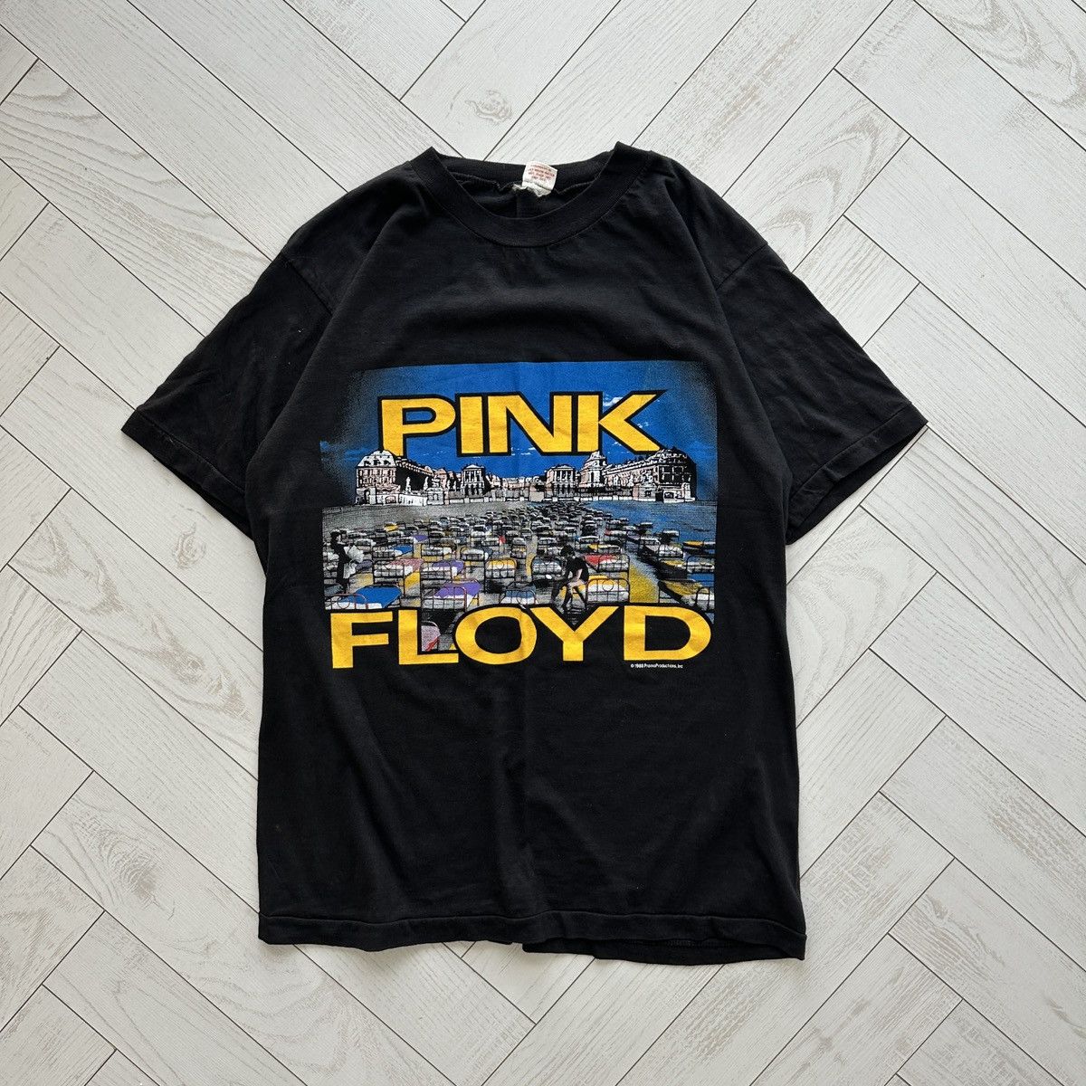 Pink Floyd Vintage 80s Pink Floyd A momentary lapse of reason rare tee Size US L / EU 52-54 / 3 - 1 Thumbnail