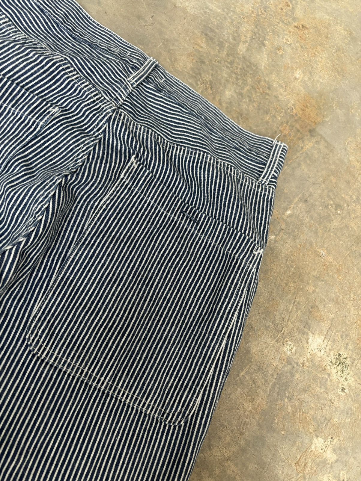 Other japanese Brand Deep Blue Stripe Pants Size US 29 - 6 Thumbnail