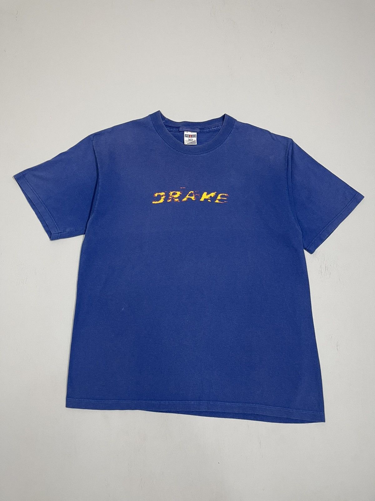 Rap Tees Vintage 90's Drake Flames Logo Jerzees Graphic Y2k Rap Tee Size US L / EU 52-54 / 3 - 2 Thumbnail