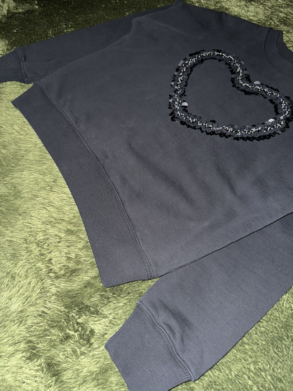 Alexander McQueen [36] Alexander McQueen Beaded Detail Loose-Fit Sweatshirt Size US M / EU 48-50 / 2 - 4 Thumbnail