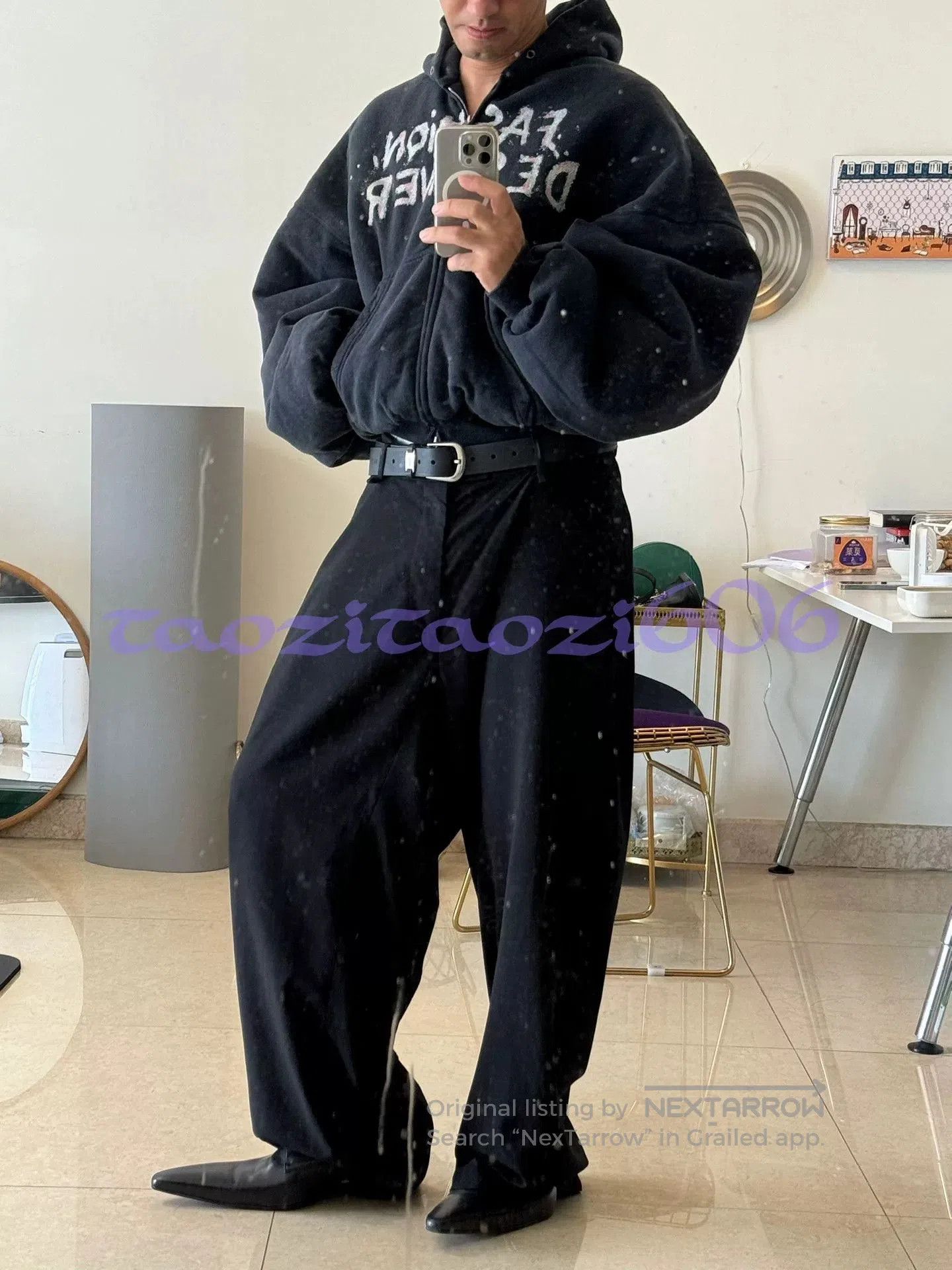 Balenciaga Balenciaga Fashion Designer Zip Jacket. Size US S / EU 44-46 / 1 - 9 Thumbnail