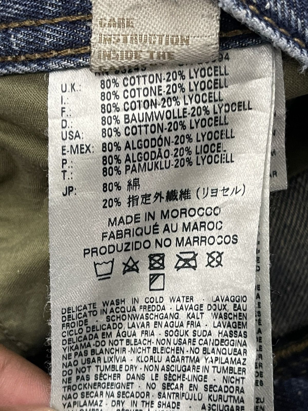 Diesel Vintage Diesel Braddom Regular Slim Denim Size US 30 / EU 46 - 6 Thumbnail