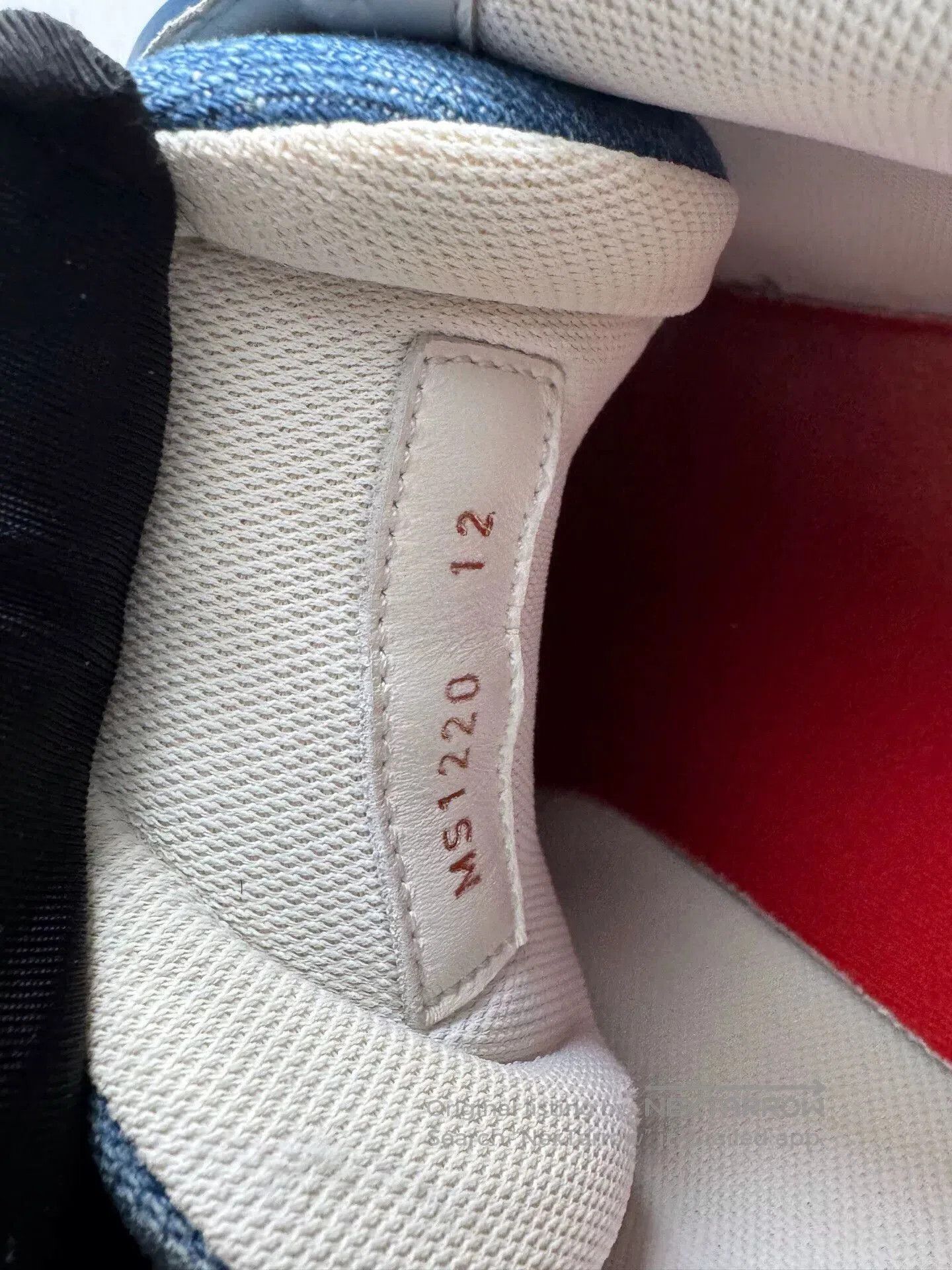 Louis Vuitton Louis Vuitton Blue Denim Monogram Trainer Sneakers. Size US 12 / EU 45 - 8 Thumbnail