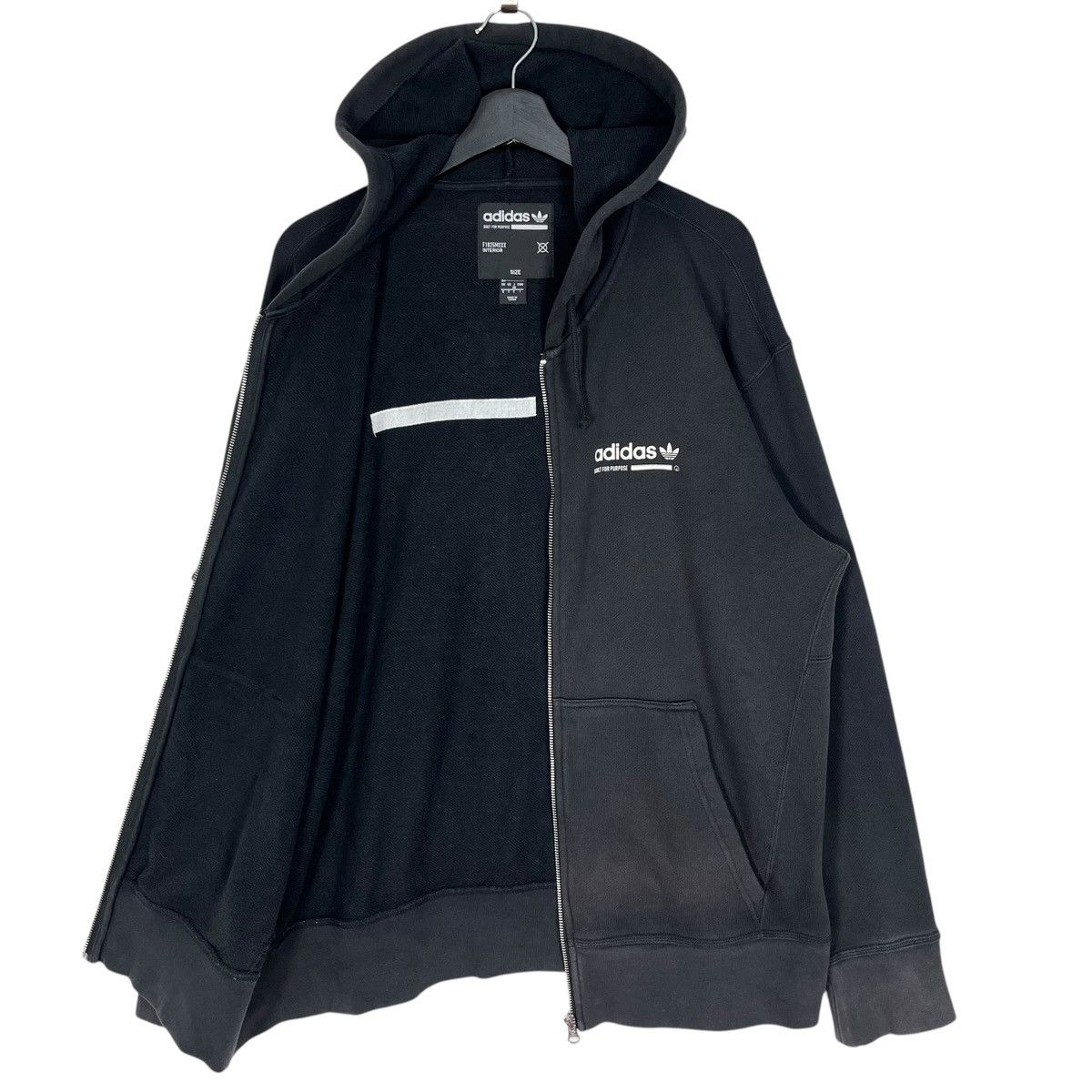 Adidas Adidas Zipper Hoodie Jacket Size US XL / EU 56 / 4 - 7 Thumbnail