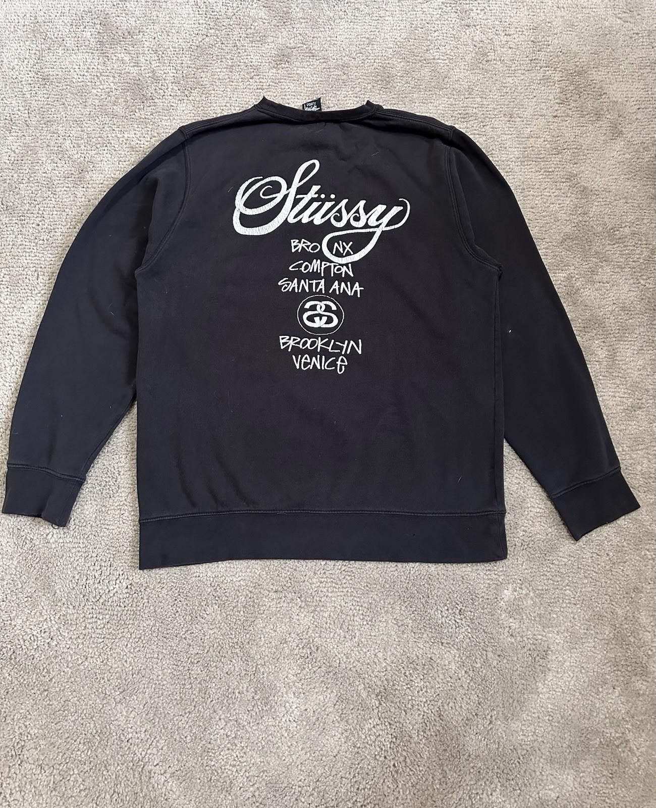 Stussy Stussy Vintage made in USA Longsleeve Big logo Size US XL / EU 56 / 4 - 12 Thumbnail