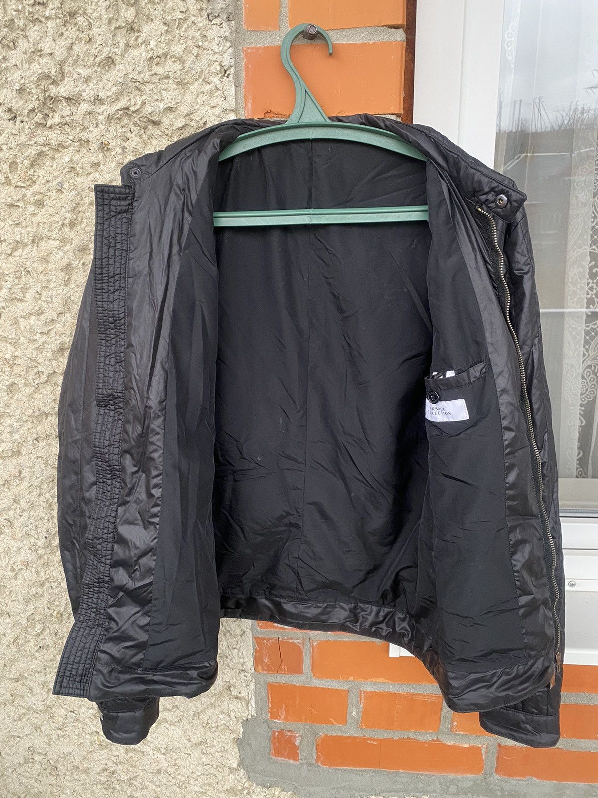 Versace 🖤Gianni Versace Collection Quilted Moto Jacket Size US S / EU 44-46 / 1 - 5 Thumbnail