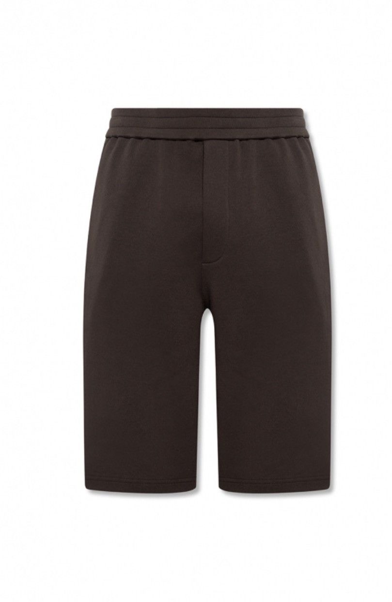 The Row THE ROW SSENSE Exclusive Brown Eston Shorts Size US 32 / EU 48 - 1 Thumbnail