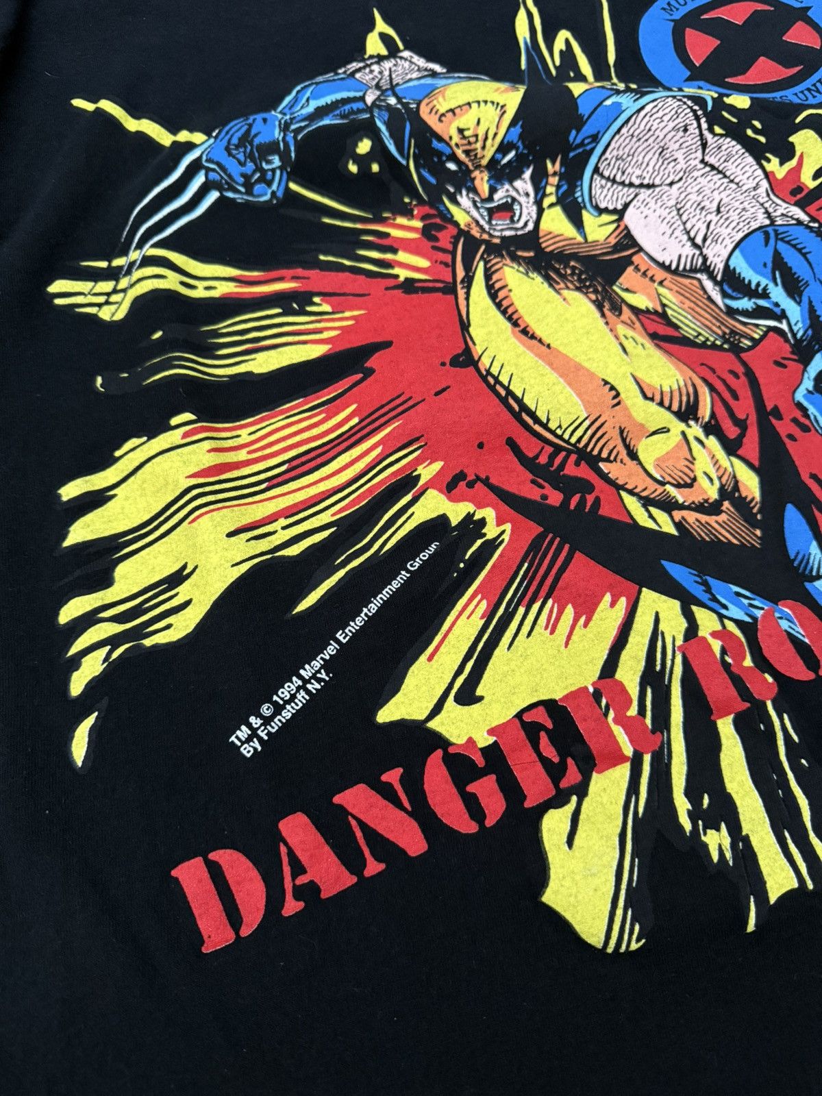 Vintage 1994 vintage vtg wolverine danger room t shirt marvel Size US M / EU 48-50 / 2 - 4 Thumbnail