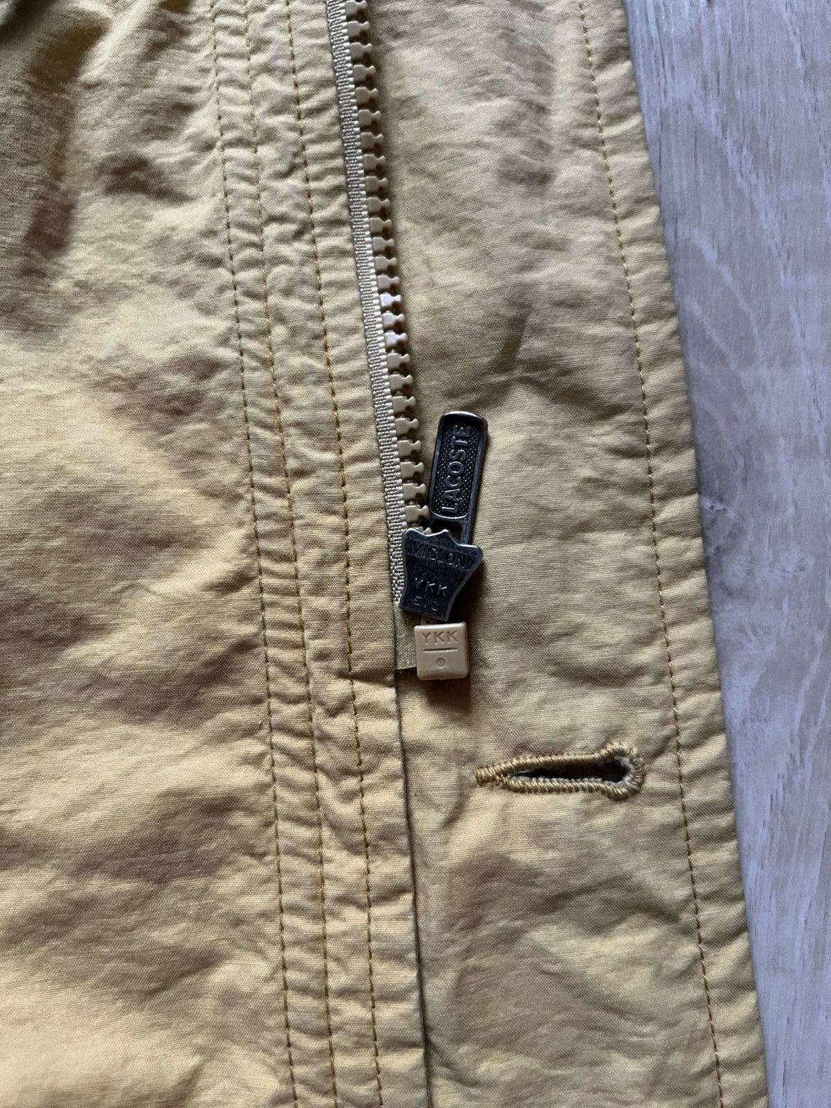Lacoste × Vintage Lacoste Jacket Yellow Cotton Design Size 5 Size US XL / EU 56 / 4 - 15 Thumbnail