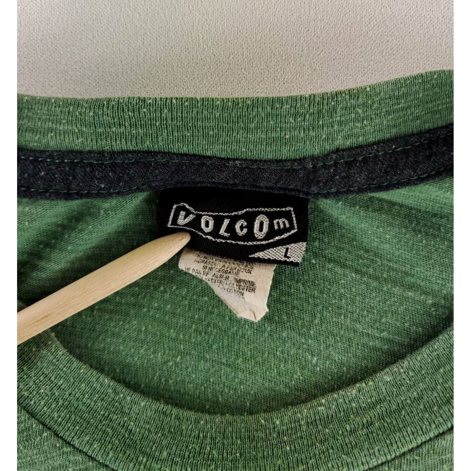Volcom VINTAGE Volcom VTG 90s T Shirt Short Sleeve Green Spellout Mens L Size US L / EU 52-54 / 3 - 4 Thumbnail