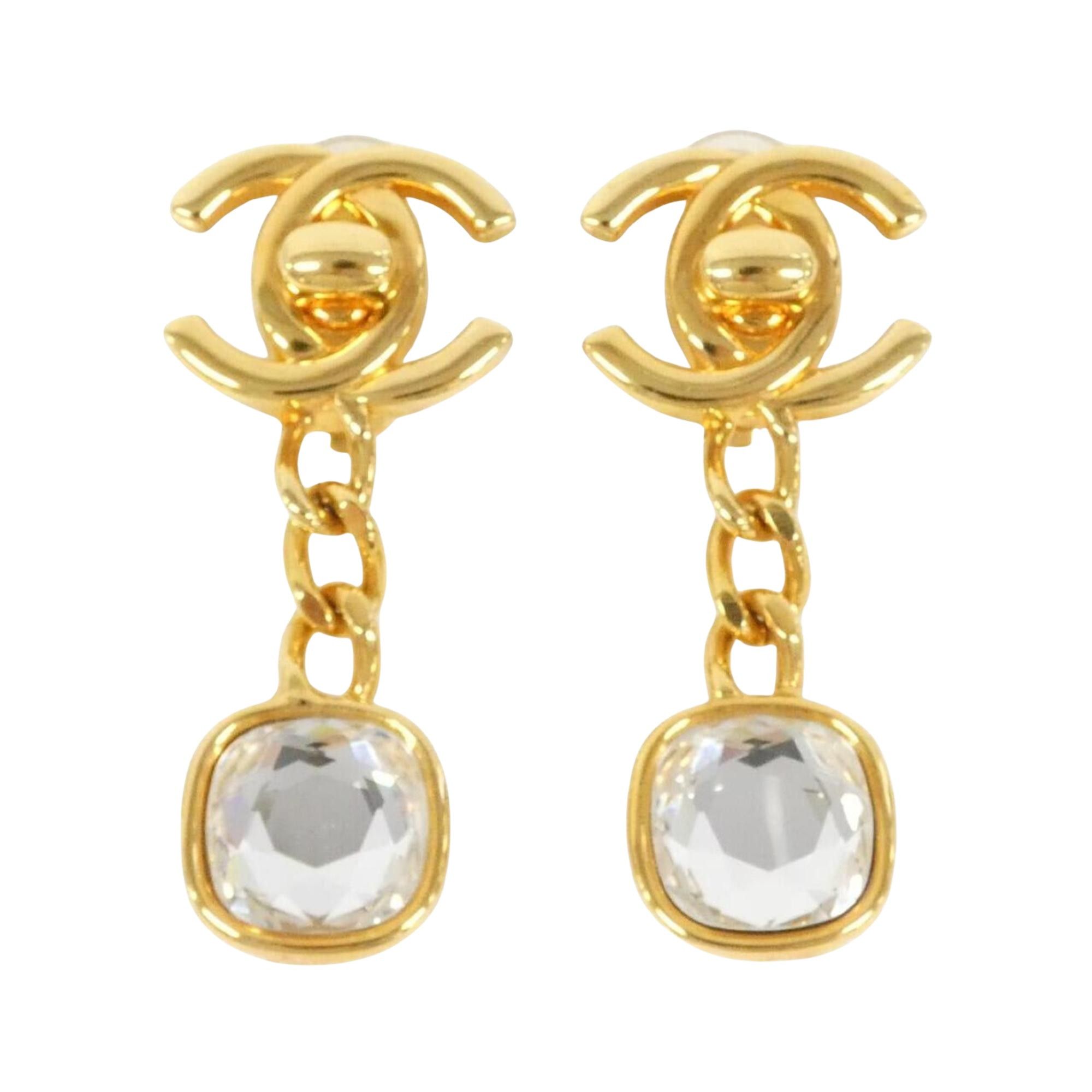 Chanel Chanel Coco Mark earring Size ONE SIZE - 1 Thumbnail