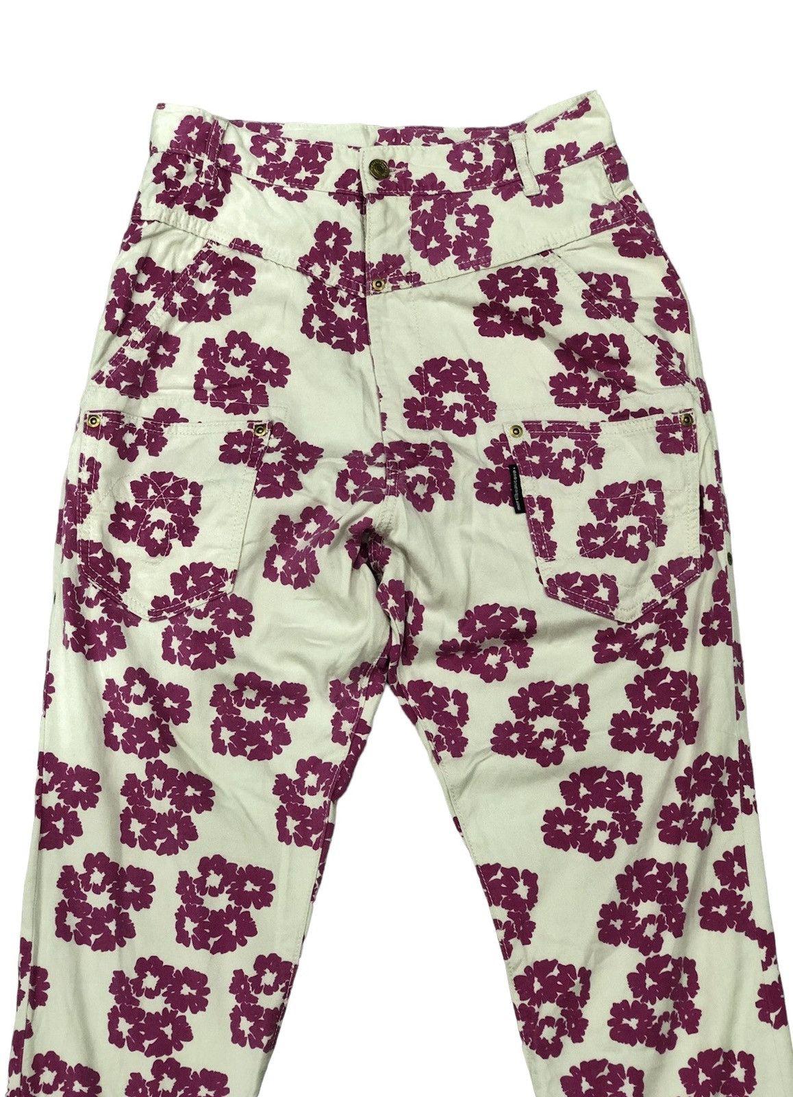 Issey Miyake × mercibeaucoup MERCIBEAUCOUP by ISSEY MIYAKE Split Pocket Floral Pant Size US 28 / EU 44 - 2 Thumbnail
