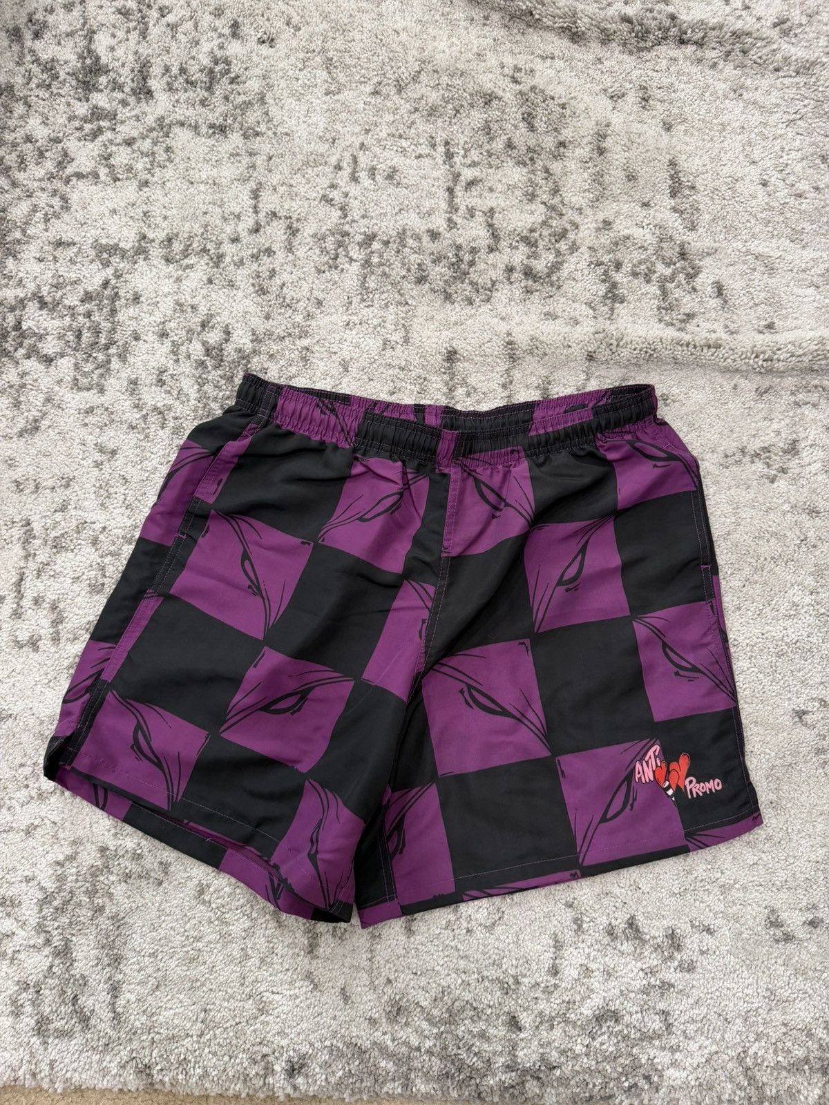 Matty Boy Mattyboy Anti Promo Nylon Shorts Size US 32 / EU 48 - 1 Thumbnail