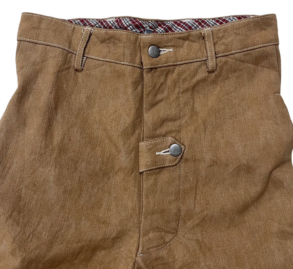 Vivienne Westwood 🚨Binding Accept 🚨RARE! Vivienne westwood Corset Canvas pants Size 30" / US 8 / IT 44 - 5 Thumbnail