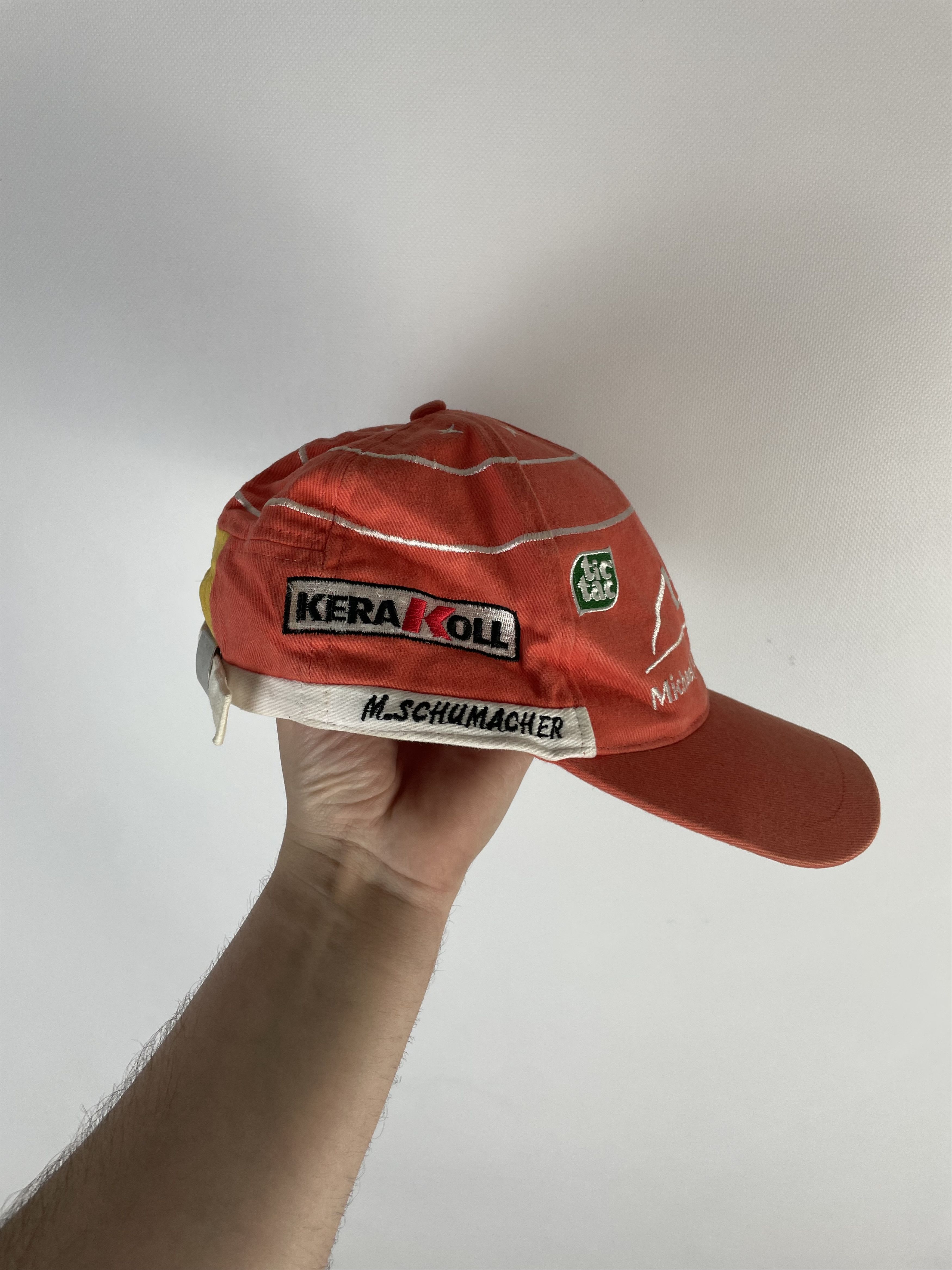 Vintage Vintage Michael Schumacher Cap Marlboro Style Size ONE SIZE - 3 Thumbnail