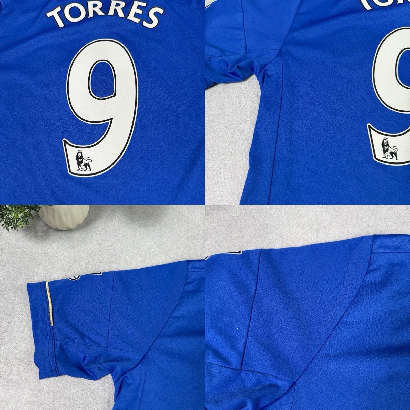 Adidas Adidas Chelsea 2012 2013 #9 Torres Soccer Jersey Football Size US S / EU 44-46 / 1 - 23 Thumbnail