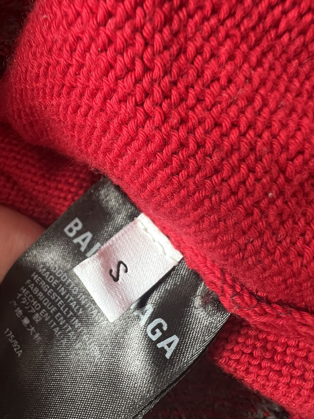 Balenciaga 🔥 Balenciaga distressed wool Knit top sweater pullover Size US S / EU 44-46 / 1 - 8 Thumbnail