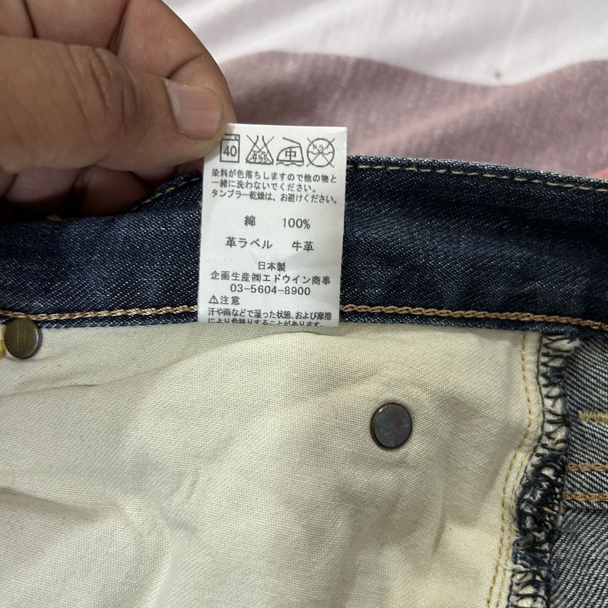 Lee Vintage Lee 101 Regular Narrow Japanese Distressed Denim Size US 30 / EU 46 - 16 Thumbnail