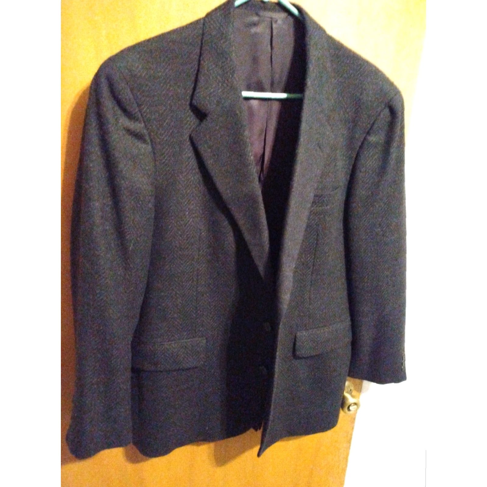 Vintage VINTAGE SASSOON COLLECTION 100% WOOL BLAZER NEW MADE IN USA Blazer Men's Size 40 Blue Size 40R - 6 Thumbnail