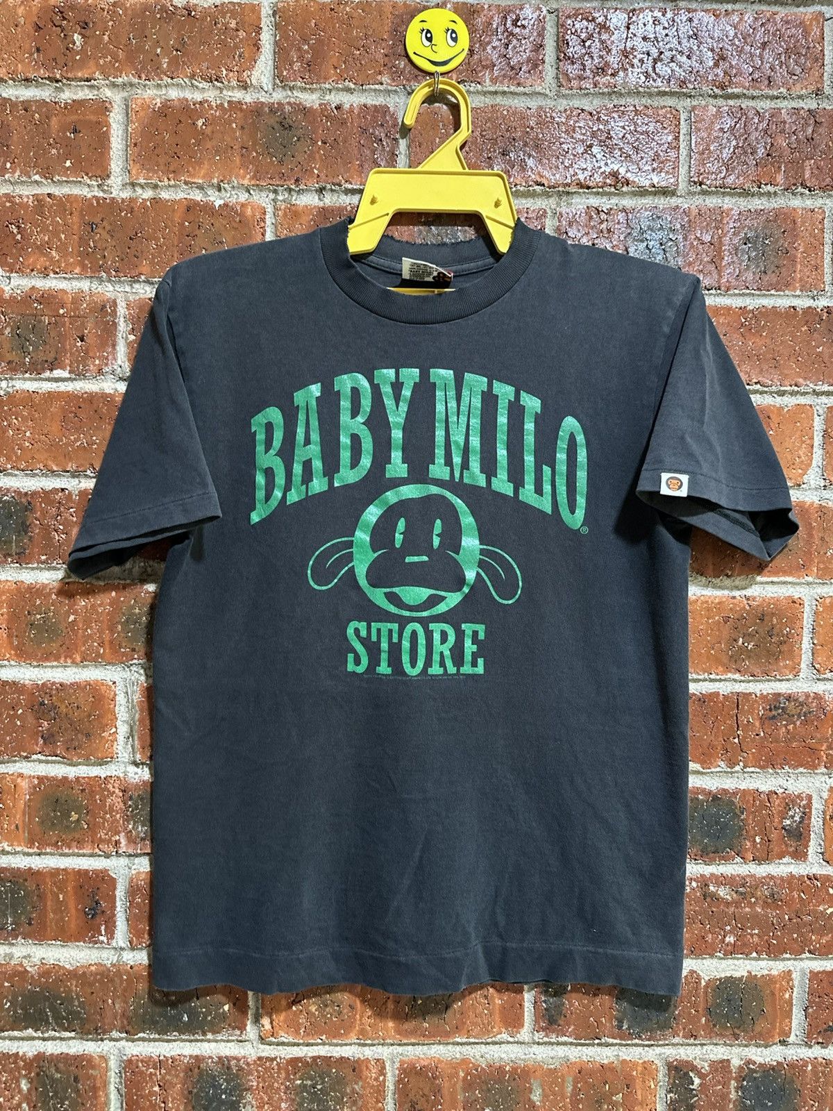 Japanese Brand Thrashed Vintage Baby Milo Store Sun Faded Tee Size US S / EU 44-46 / 1 - 1 Thumbnail