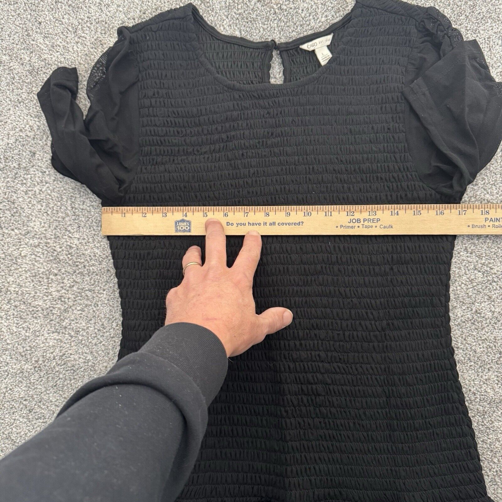 Other Cato Dress Size Large Goth Fairy Grunge Sheer Sleeves Party Size L / US 10 / IT 46 - 9 Thumbnail