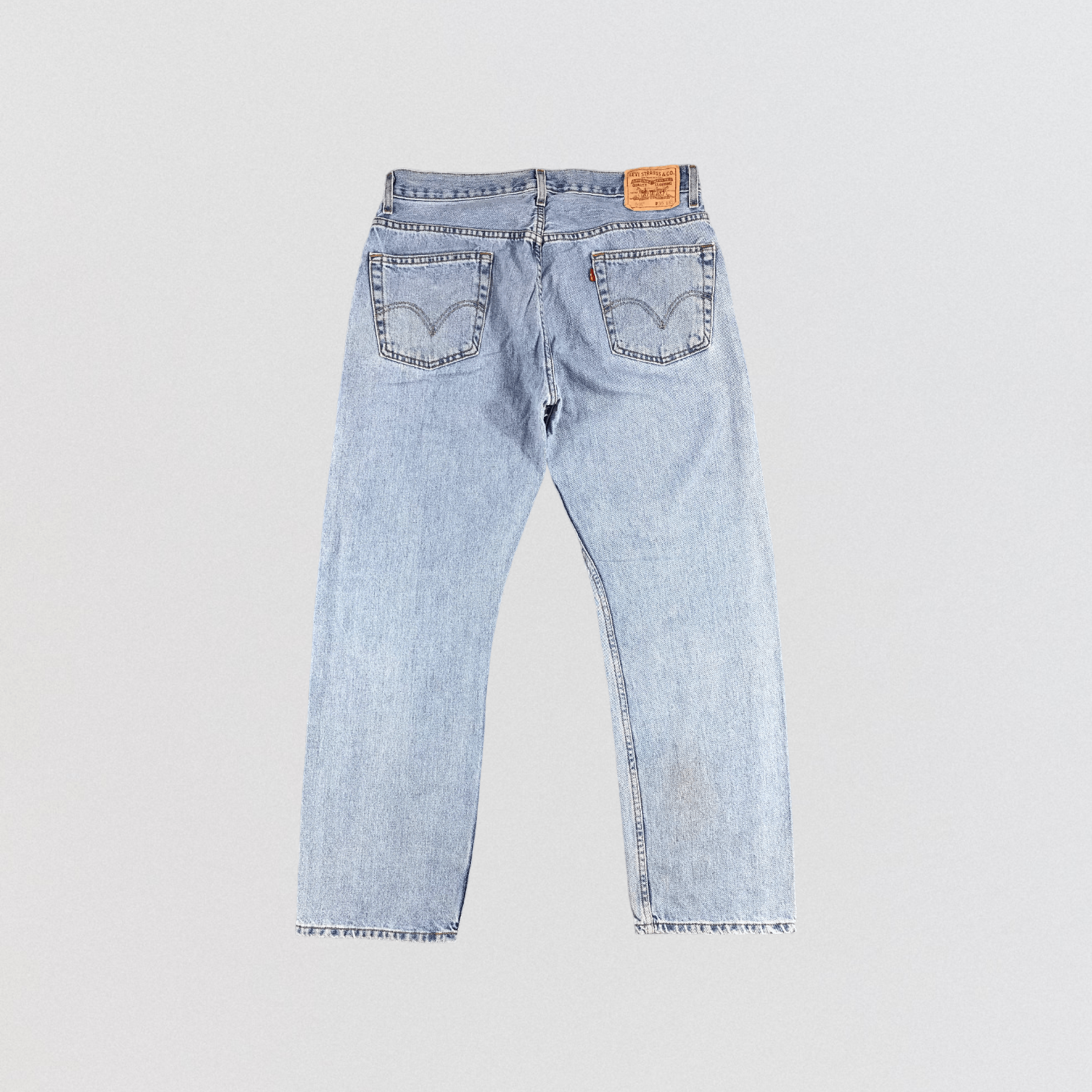 Levi's × Vintage Vintage Light Wash Levis 505 Jeans-JM1293 Size US 36 / EU 52 - 2 Thumbnail