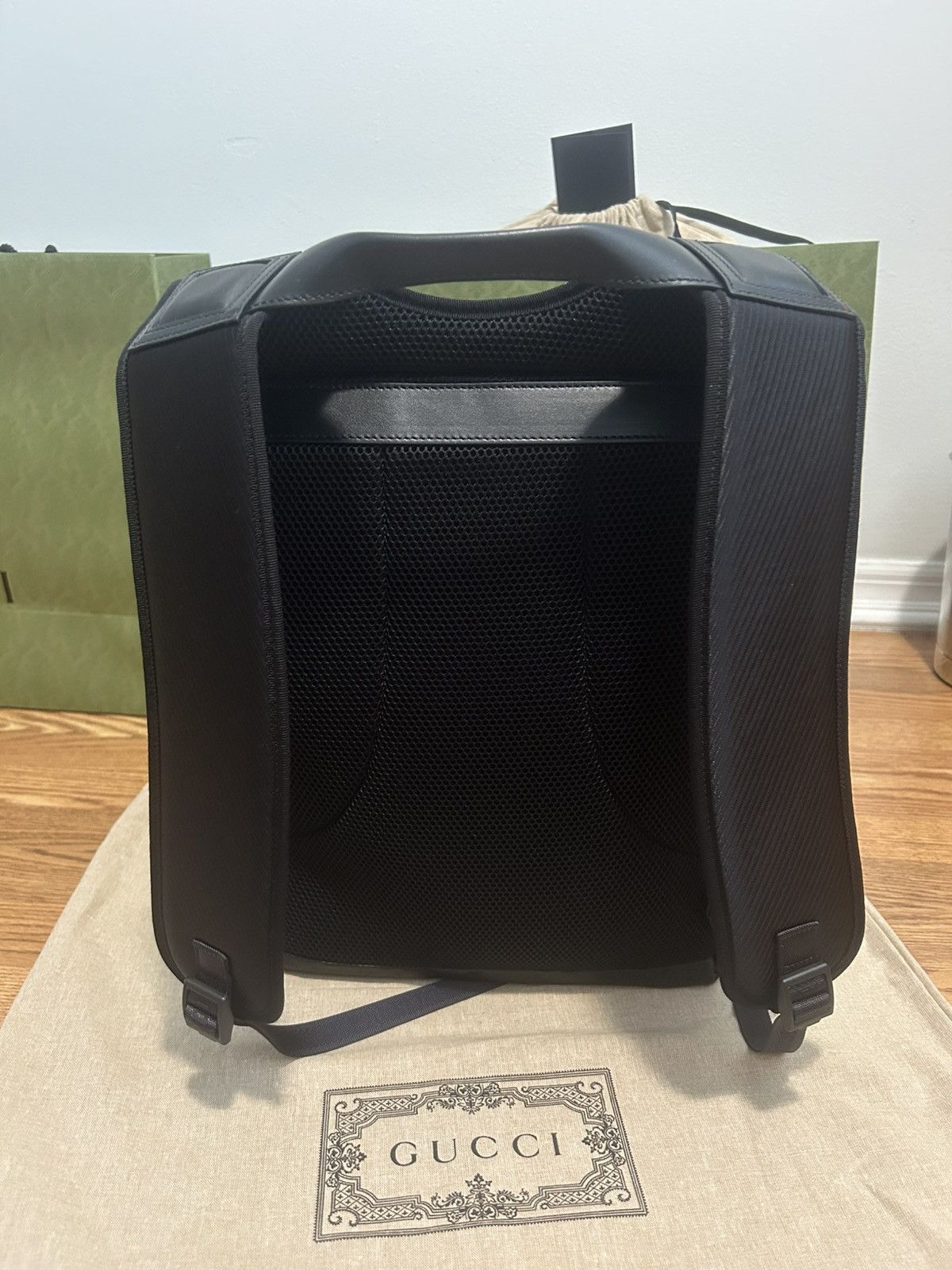 Gucci Gucci Matte Crystal Gg Backpack Size ONE SIZE - 5 Thumbnail