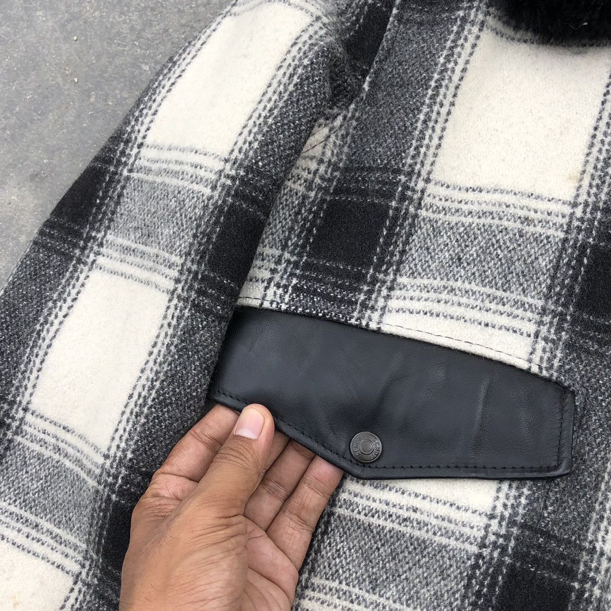 Schott Vintage Schott Bross Wool Leather Melton Bomber Jacket USA🇺🇸 Size US S / EU 44-46 / 1 - 6 Thumbnail
