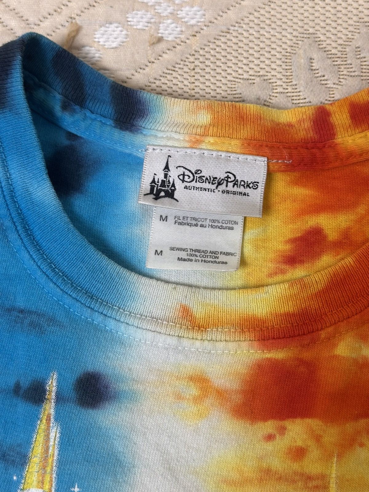 Vintage 🔥 Vintage Walt Disney World Fire and Ice T Shirt Cartoon Y2K Size US M / EU 48-50 / 2 - 3 Thumbnail