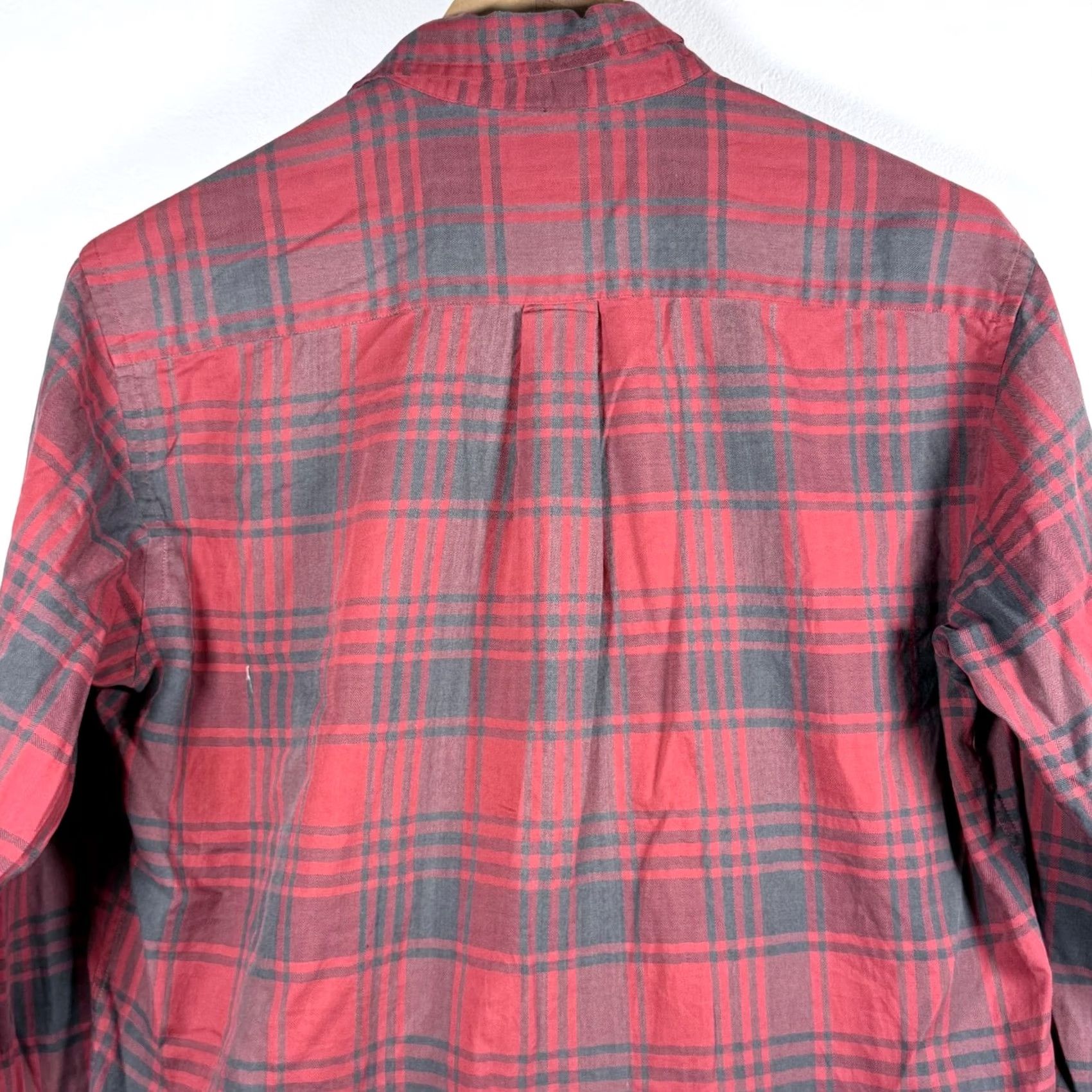 Vintage VNTG L.L.Bean Shirt Red Plaid Button Long Sleeve Pockets Classic - LT Mens Size US L / EU 52-54 / 3 - 4 Thumbnail