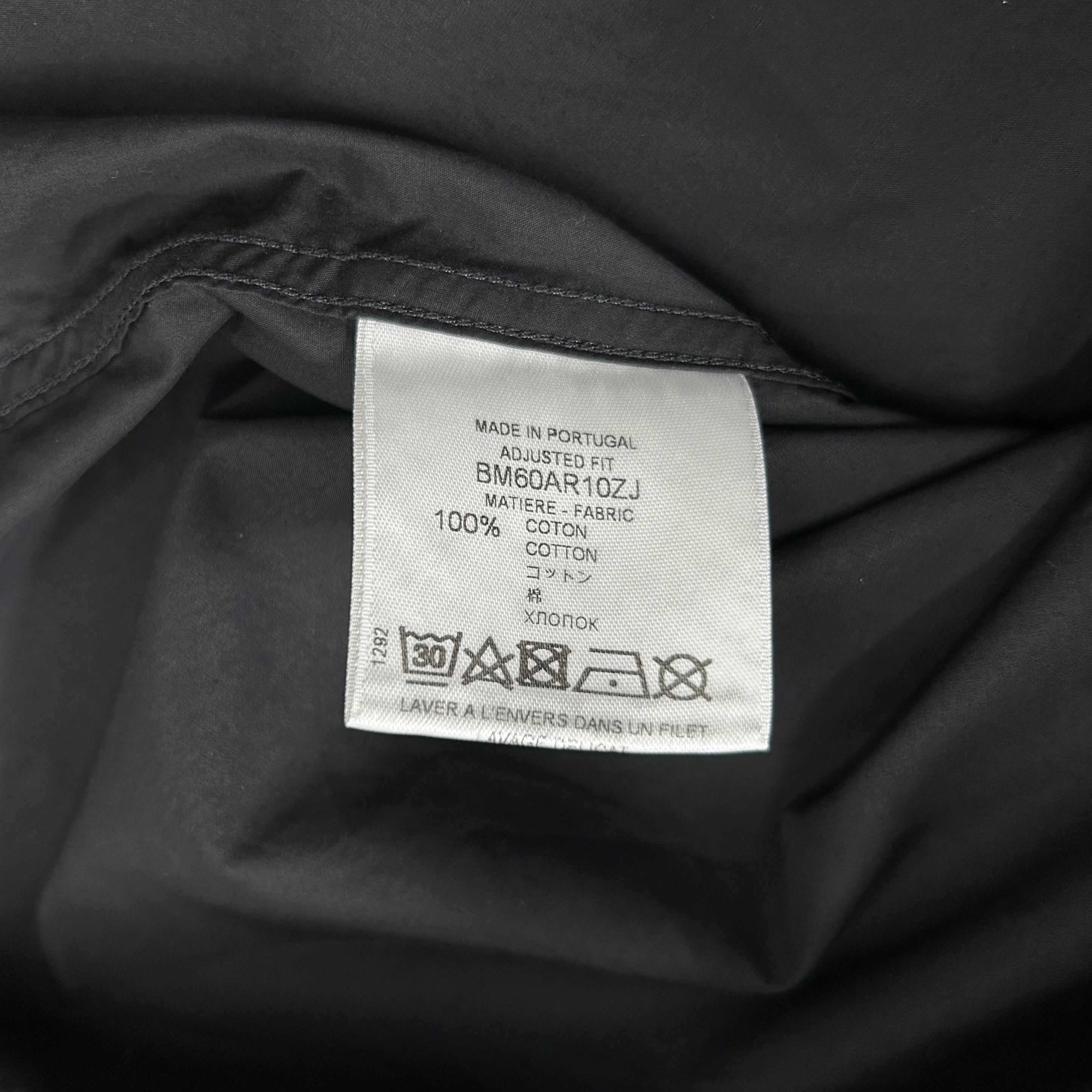 Givenchy Givenchy Logo Black Button-Up Shirt Size US M / EU 48-50 / 2 - 6 Thumbnail