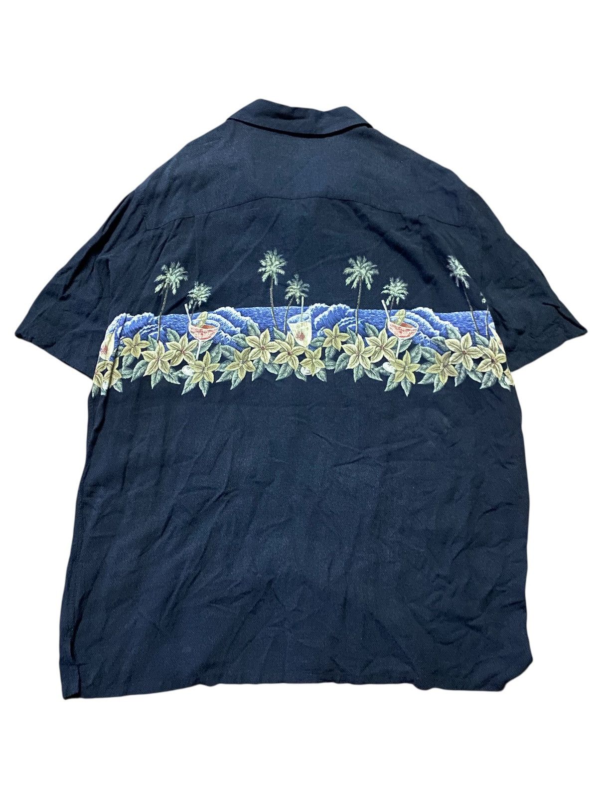 Croft & Barrow Vintage Croft & Barrow Rayon Hawaii Shirt Size US XL / EU 56 / 4 - 3 Thumbnail