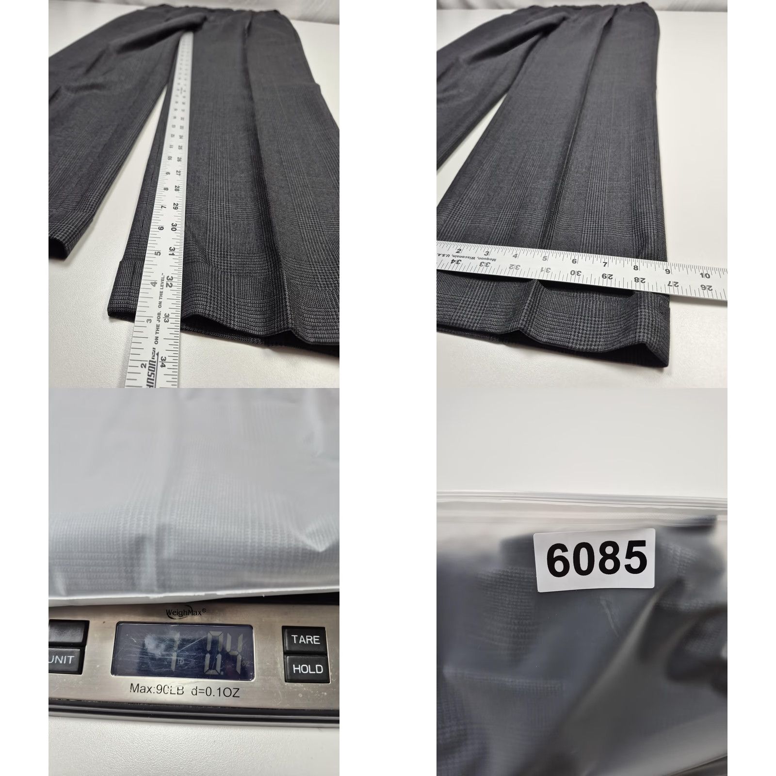 Brooks Brothers VINTAGE Brooks Brothers 346 Dress Pants Mens 36x33 Gray Wool Cashmere Pleated Cuffed Size US 36 / EU 52 - 8 Thumbnail