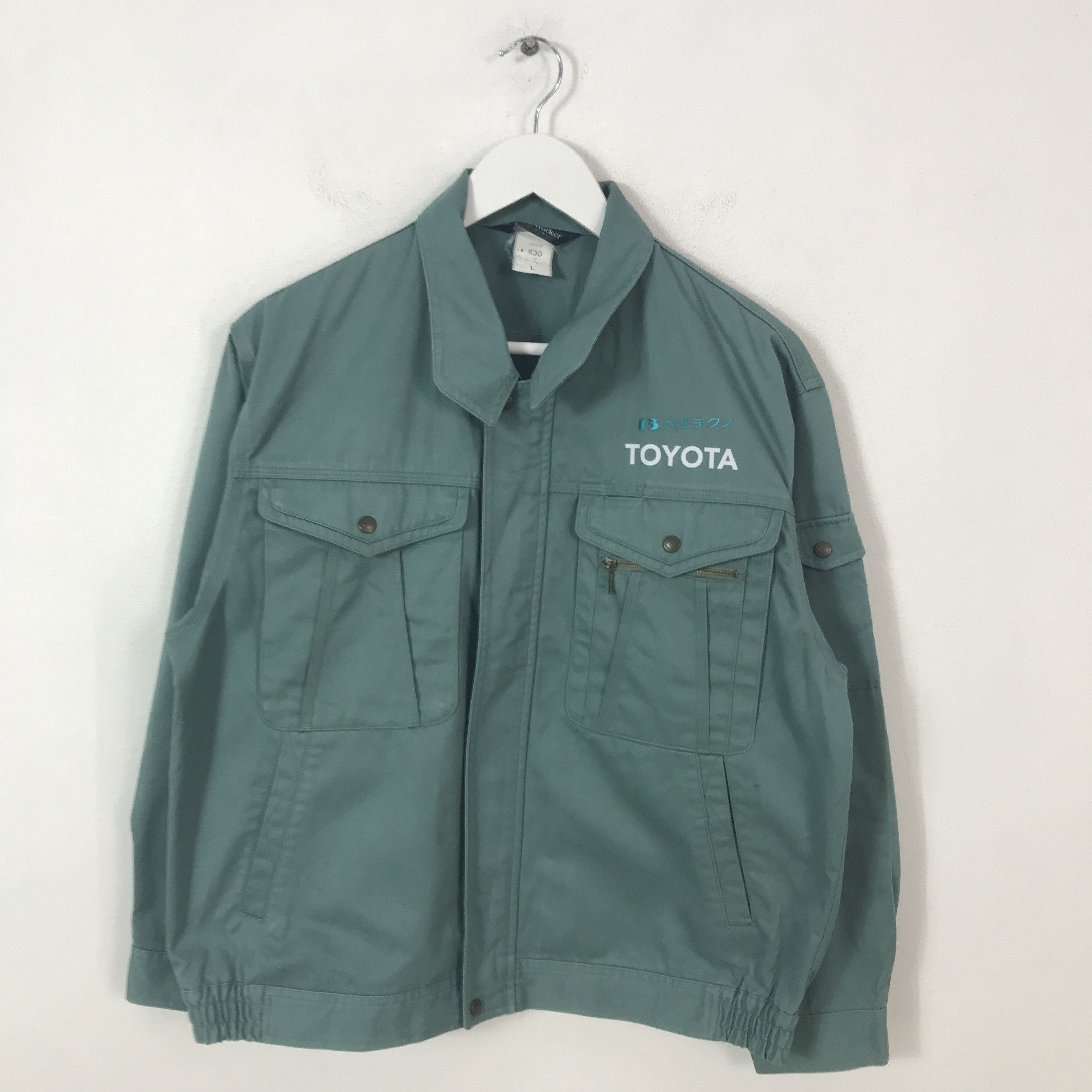 Japanese Brand Vtg Toyota Motorsport custom jacket K69B16 Size US L / EU 52-54 / 3 - 3 Thumbnail