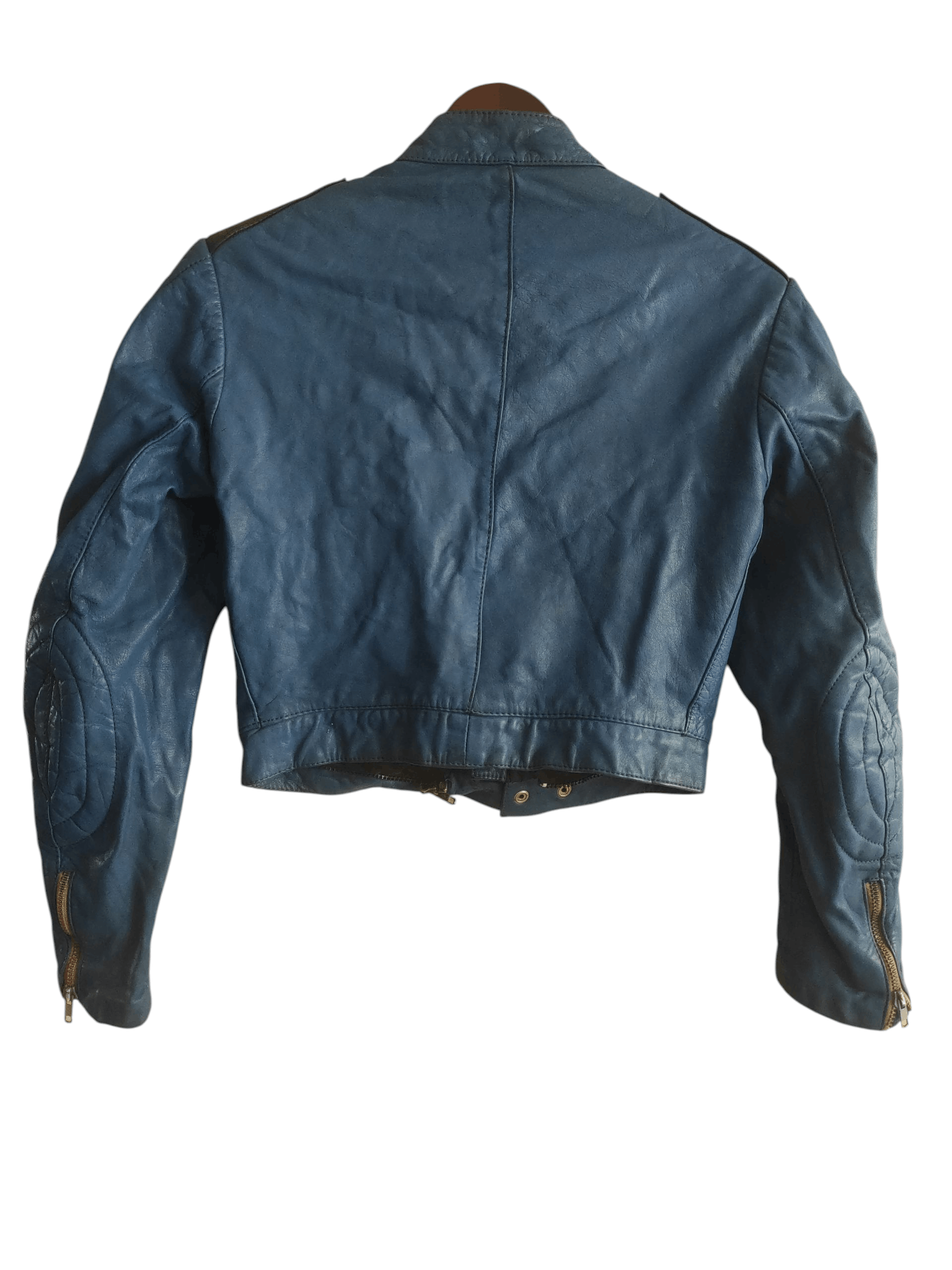 Genuine Leather Wilhelm Krawehl Hamburg Motorcycle Racing Leather Jacket Size US S / EU 44-46 / 1 - 3 Thumbnail