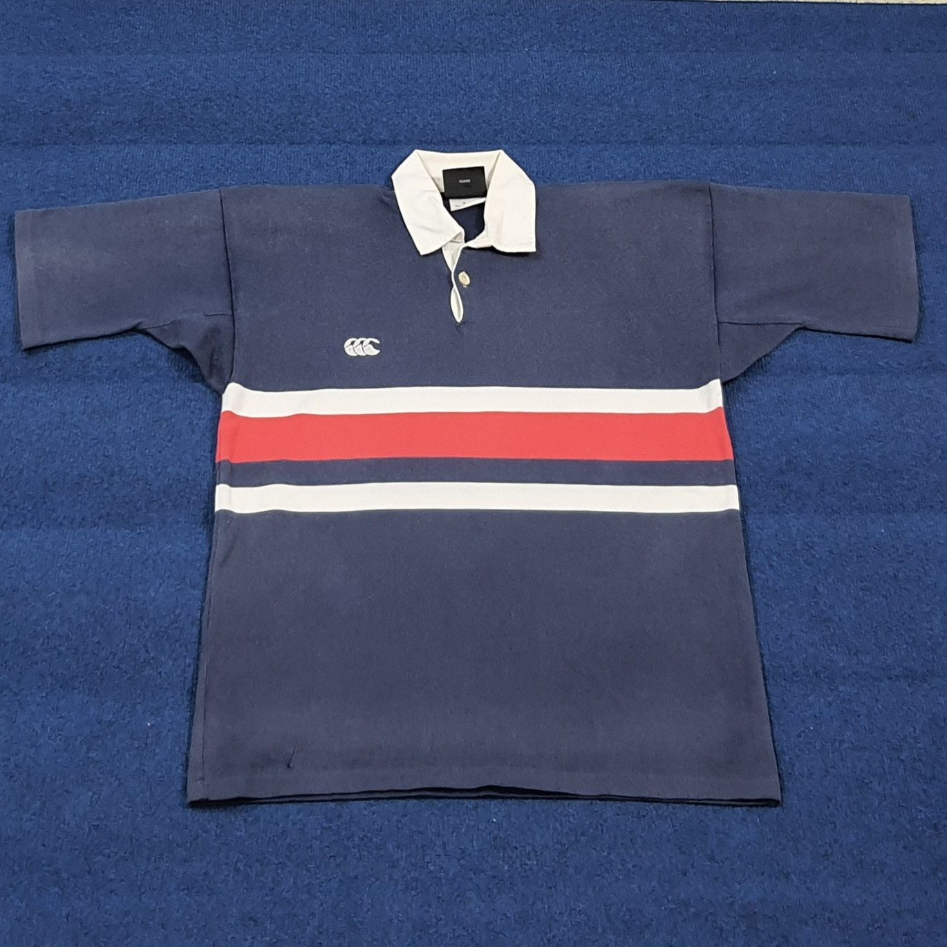 Canterbury of New Zealand Vintage Canterbury of New Zealand Striped Polo Shirt C301N71 Size US M / EU 48-50 / 2 - 1 Thumbnail