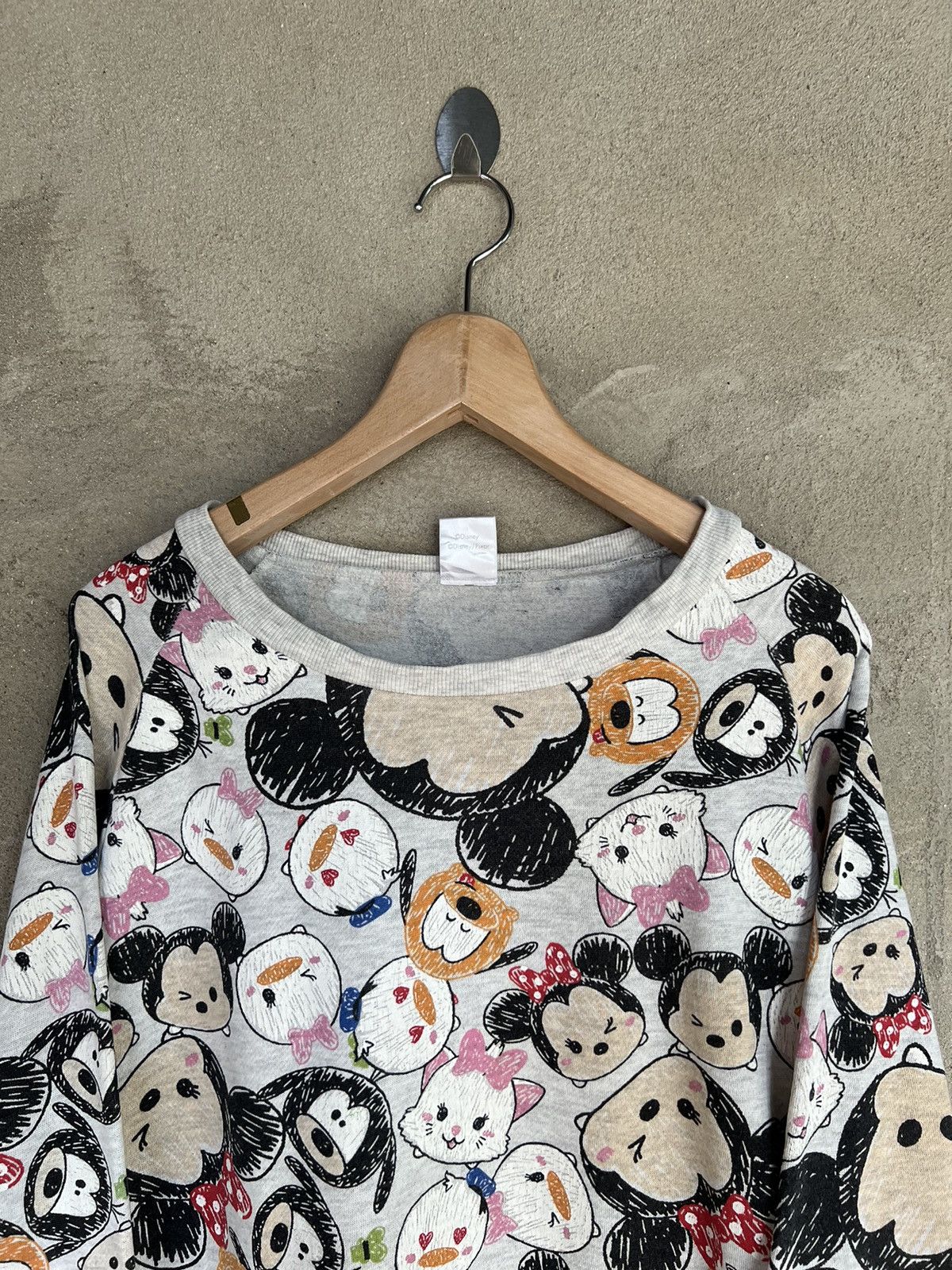 Disney × Mickey Mouse Mickey Mouse Overprint Sweatshirt Size M / US 6-8 / IT 42-44 - 3 Thumbnail