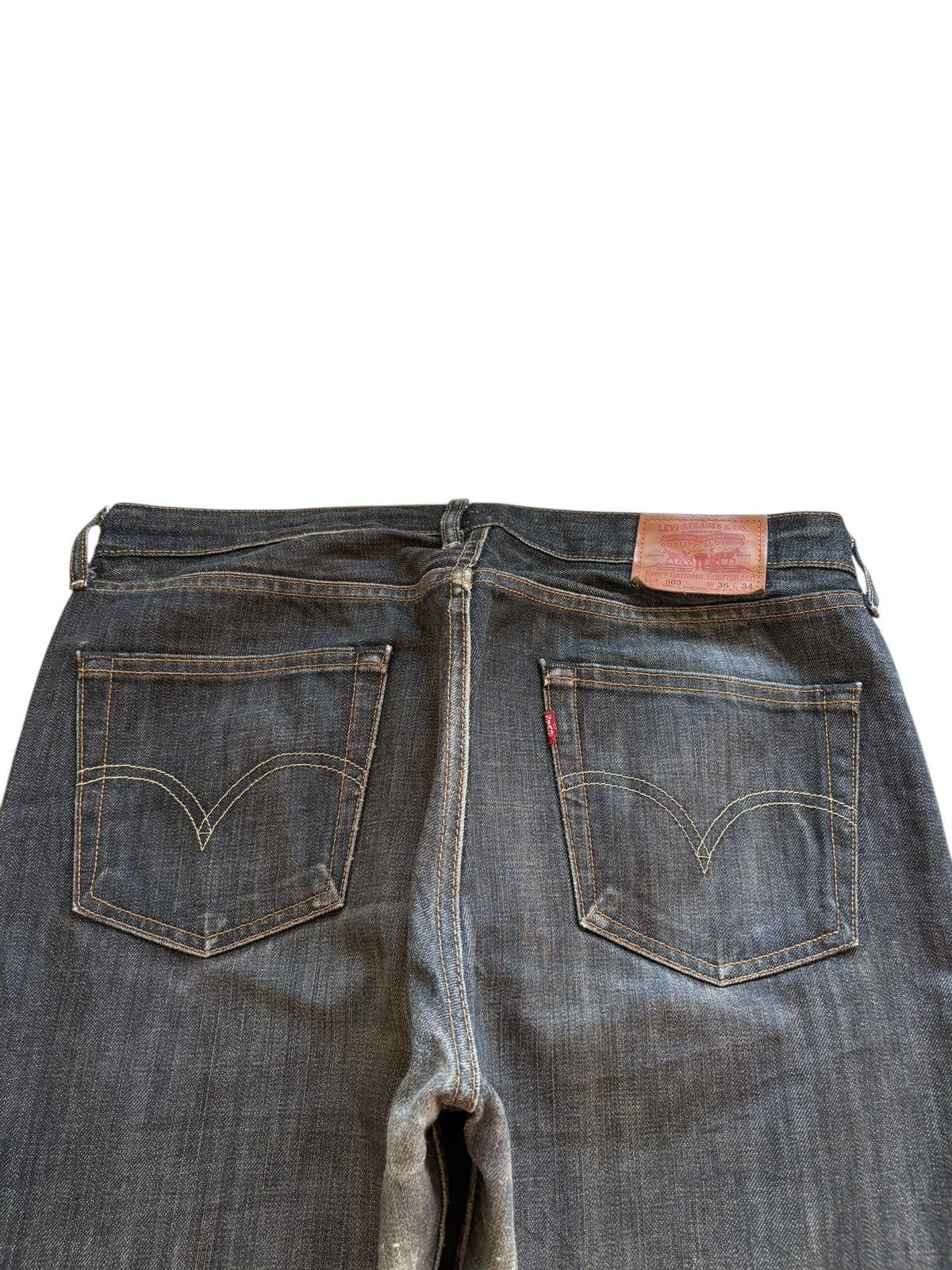 Levi's Vintage 90s Levis 503 Rusty Wash Baggy Jeans Size US 36 / EU 52 - 8 Thumbnail