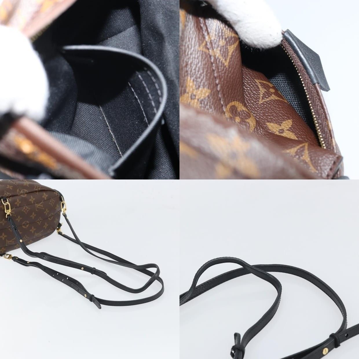 Louis Vuitton Louis Vuitton Monogram Palm Springs Mini Backpack Brown Size ONE SIZE - 15 Thumbnail