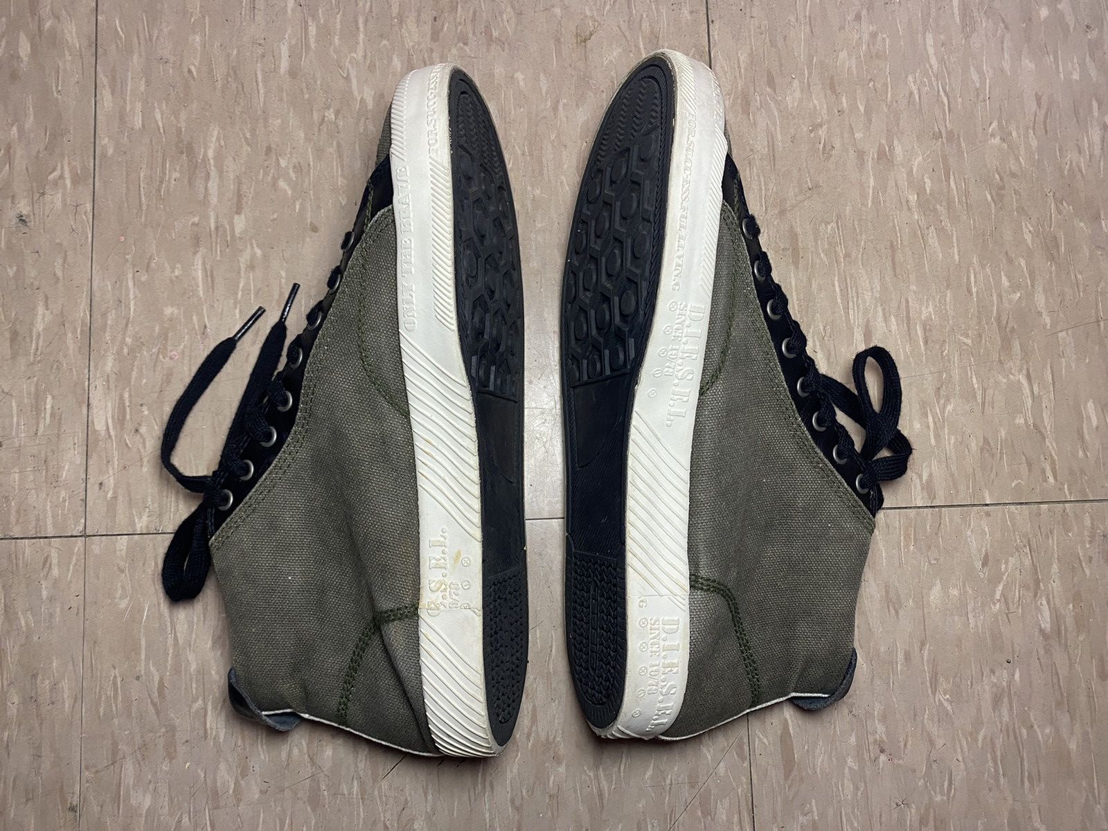 Diesel Vintage diesel hi top sneaker Size US 9 / EU 42 - 5 Thumbnail