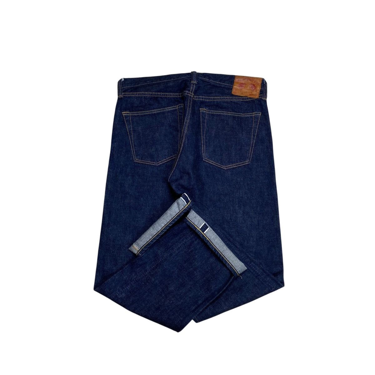Full Count & Co. Fullcount Lot 1108 Slim Straight Selvedge Denim Pants Size US 31 - 6 Thumbnail