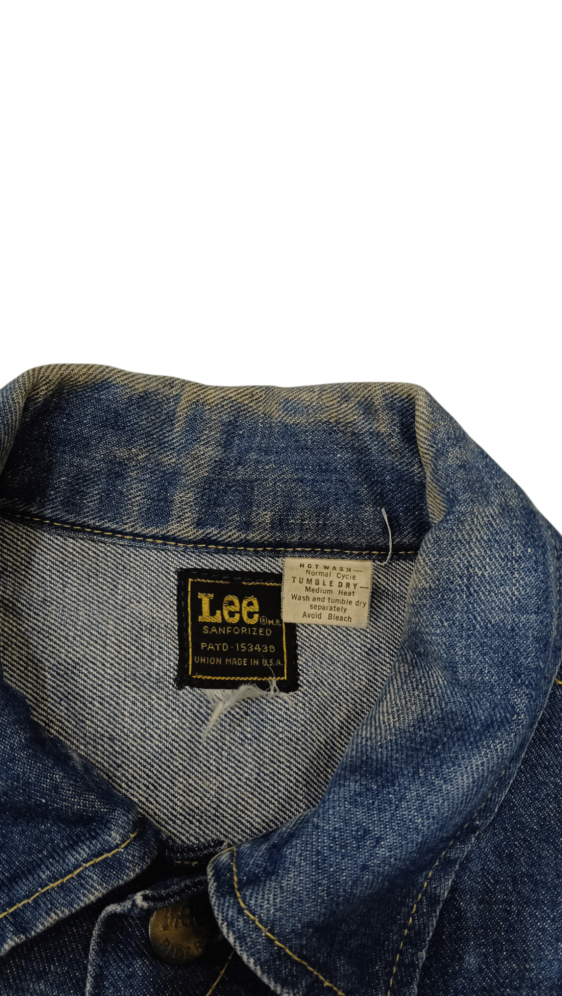Lee 70s LEE Trucker Jackets Union Made USA (S 350) Size US M / EU 48-50 / 2 - 3 Thumbnail