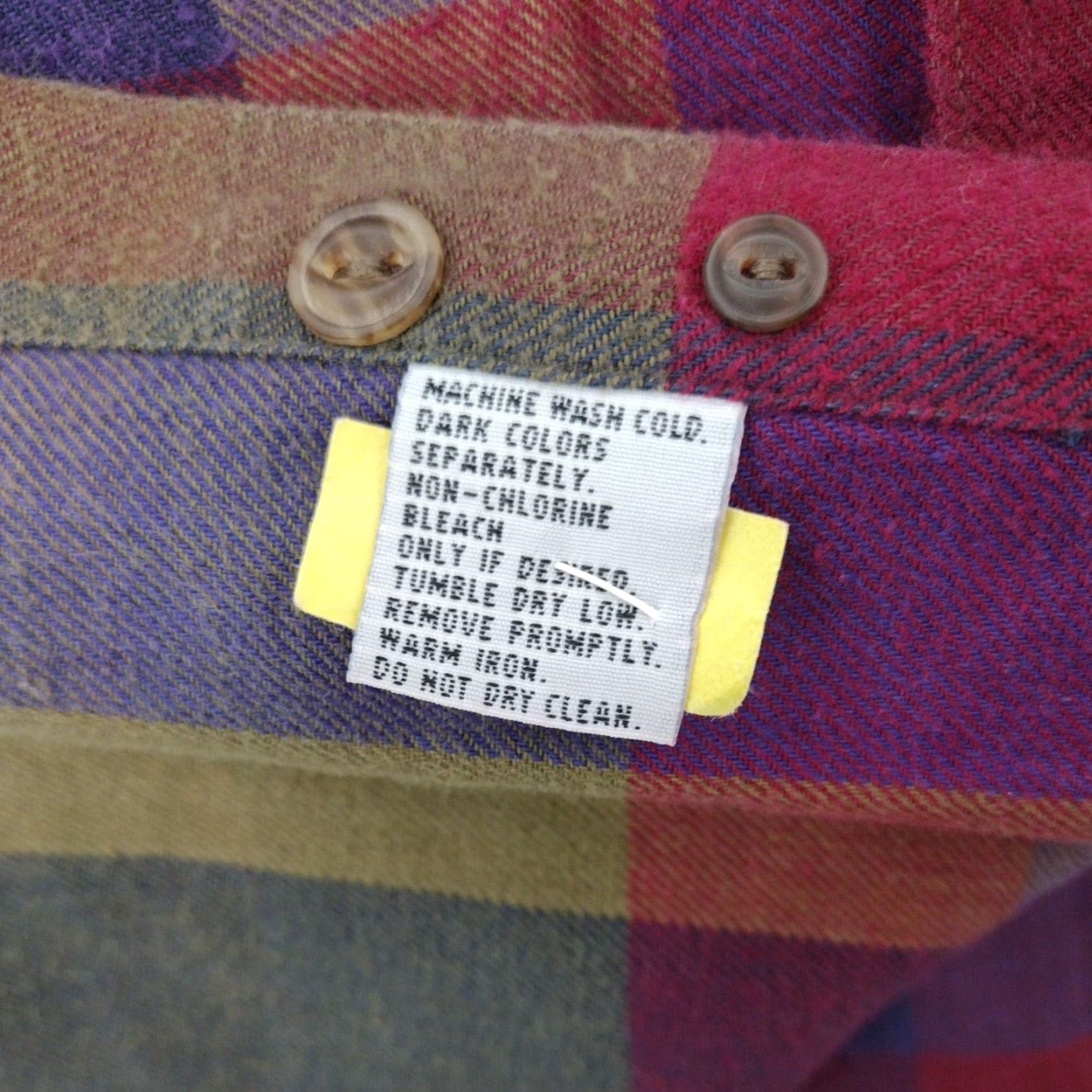 Chaps VINTAGE Chaps Ralph Lauren Button-Down Shirt Mens M Plaid Blue Cotton Flannel 90s Classic Pockets Button Up Size US M / EU 48-50 / 2 - 7 Thumbnail