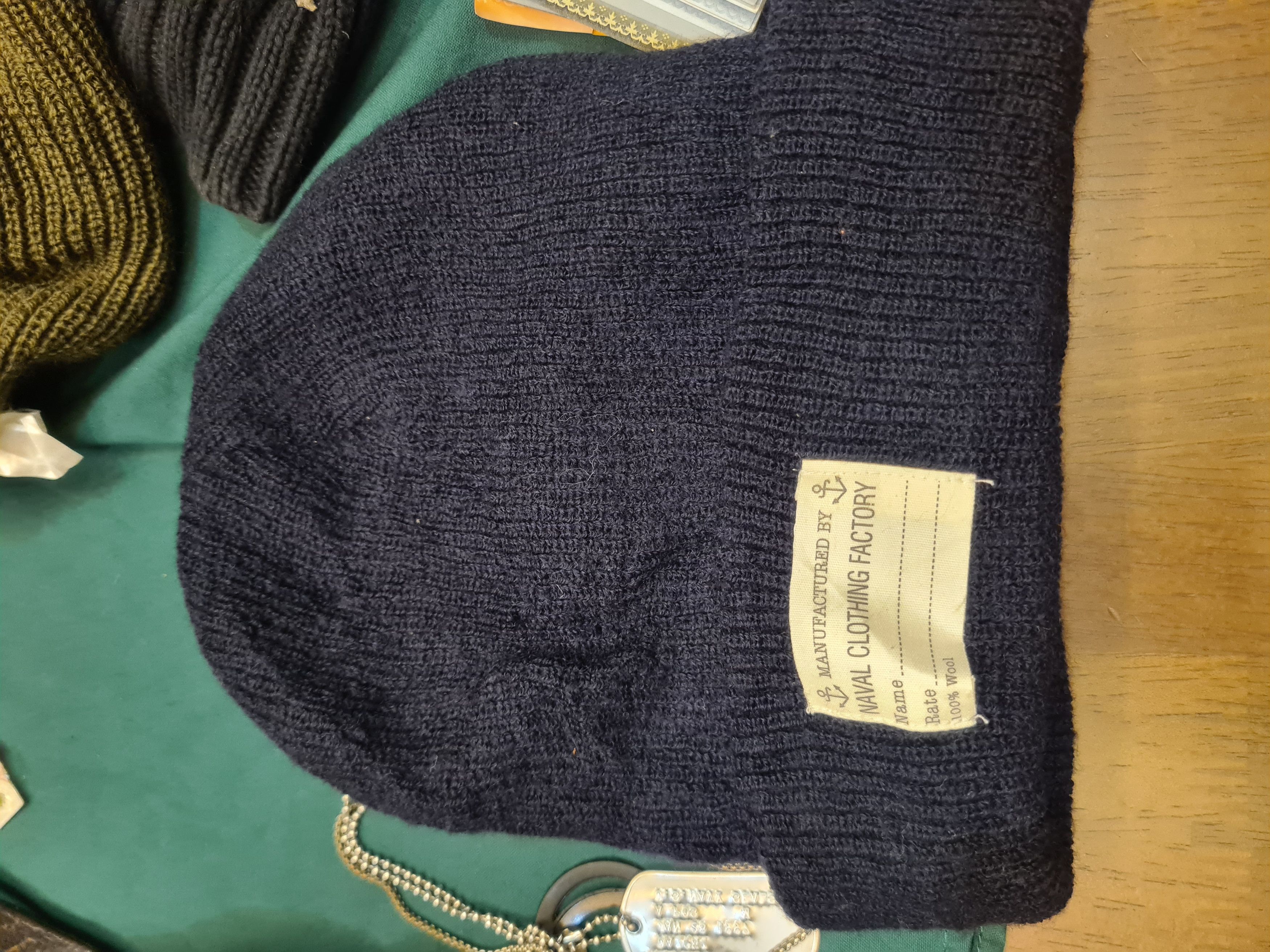Other Vintage Usn Military watch cap Size ONE SIZE - 1 Thumbnail