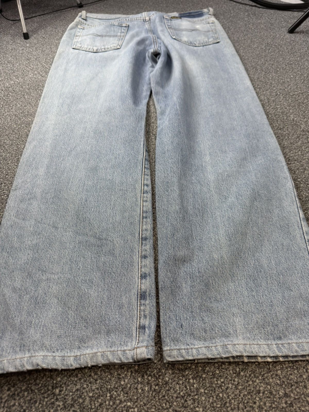 Fashion Victim Vintage Light Washed Natural Aging Faded Japanese Denim Size US 34 / EU 50 - 10 Thumbnail