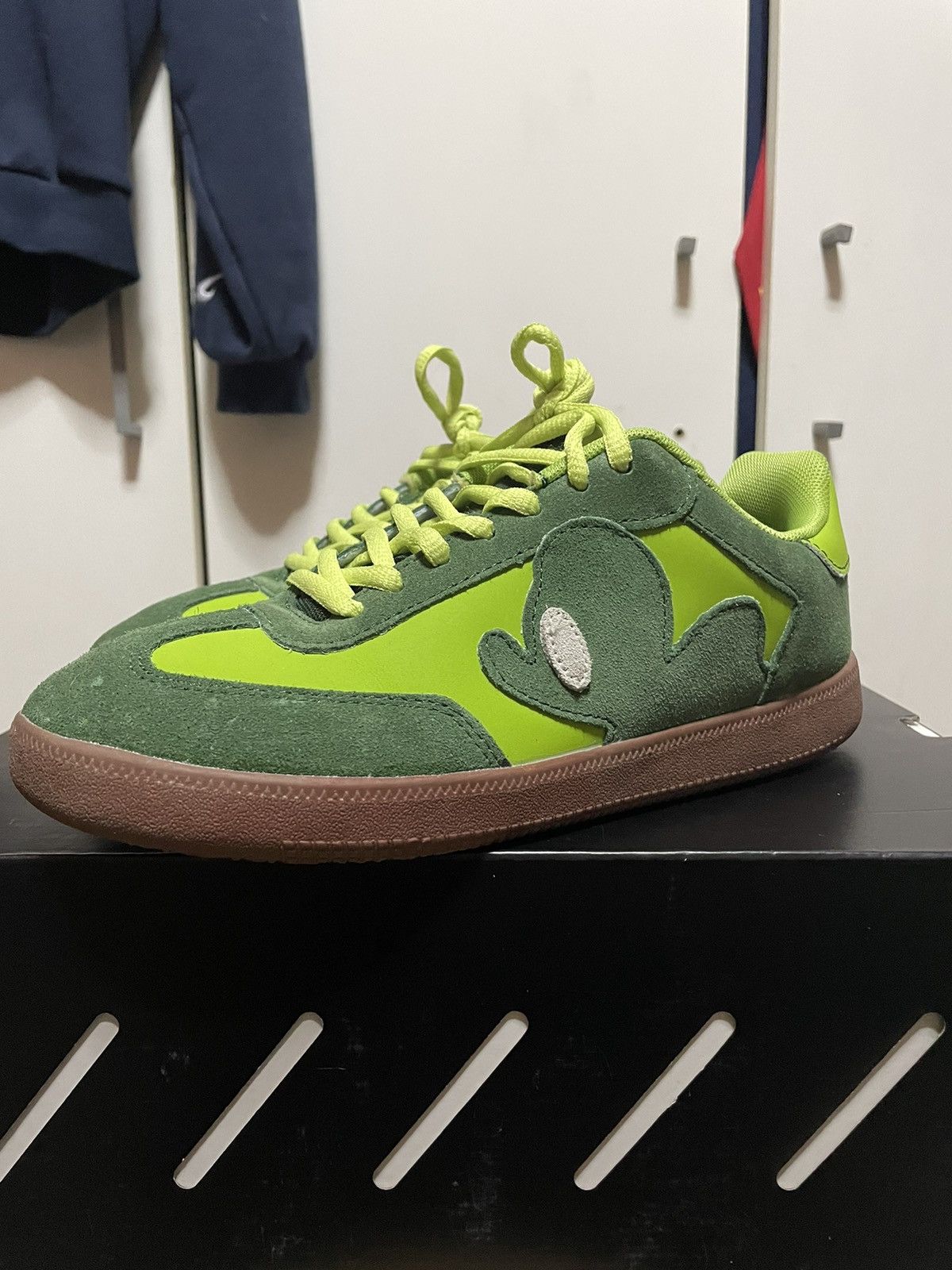 image of Father Steveeeeee Low Top Sneakers in Green, Men's (Size 7)